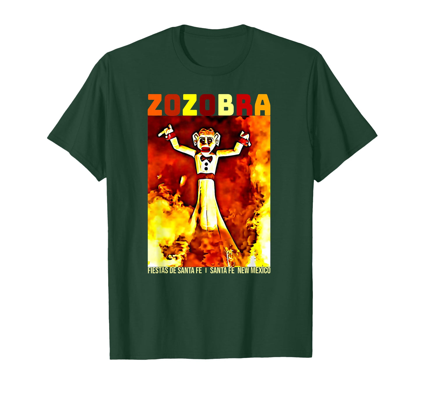 Zozobra Fiestas De Sante Fe New Mexico Old Man Gloom T-Shirt