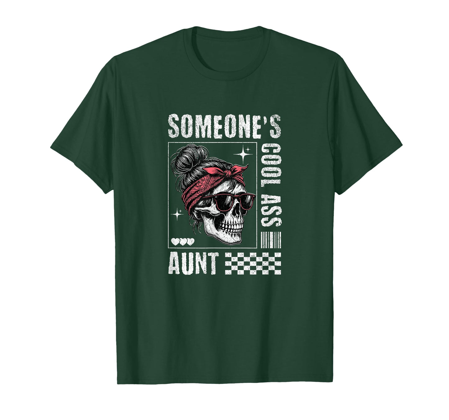 Someone's Cool Ass Aunt Funny Skeleton T-Shirt