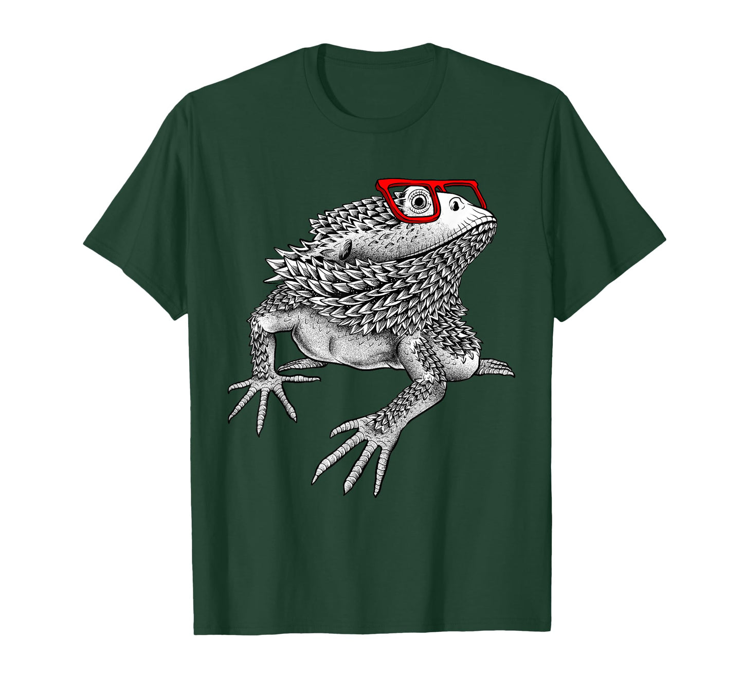 Bearded Dragon Art For Men Women Kids Bearded Dragon Lovers T-Shirt