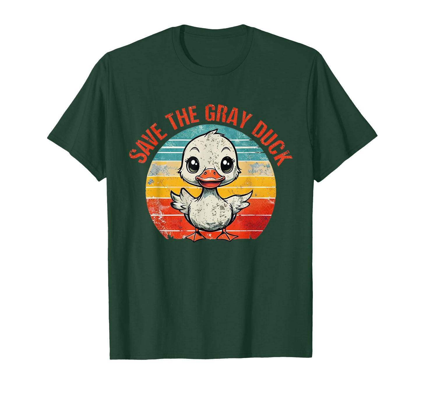 Save The Gray Duck Shirt men and women T-Shirt