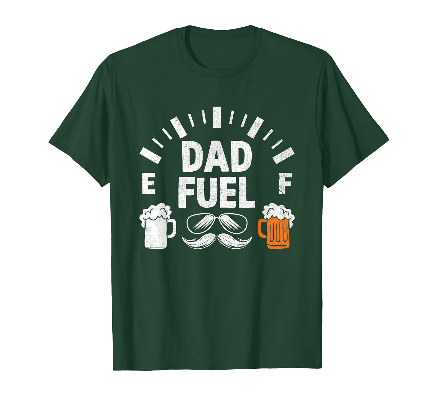 Dad Fuel Beer Drinking Father's Day Family Father T-Shirt