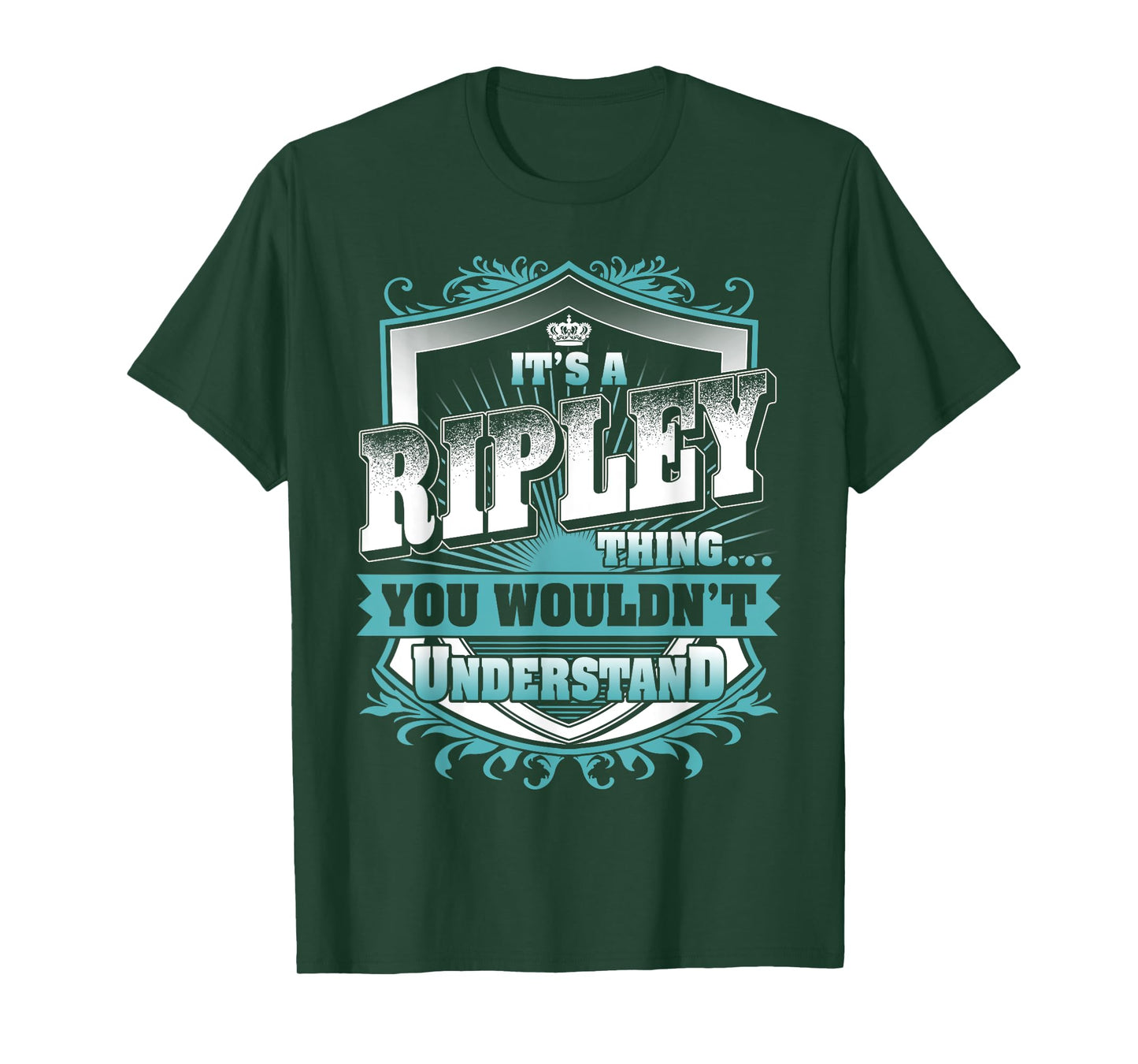 It's A RIPLEY Thing You Wouldn't Understand Name Vintage T-Shirt, Small, Black