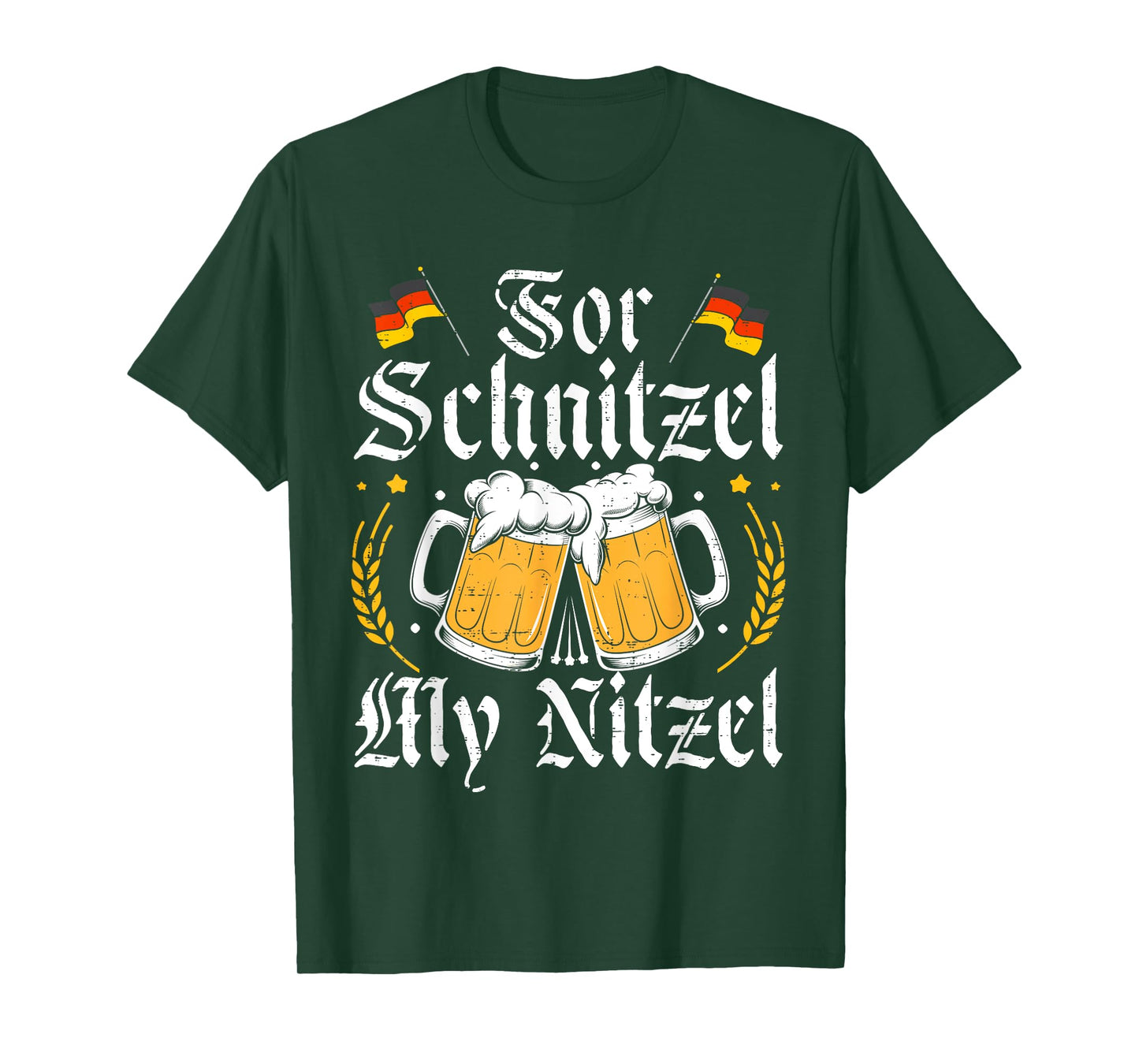 for Schnitzel My Nitzel Funny Oktoberfest German Men Women T-Shirt