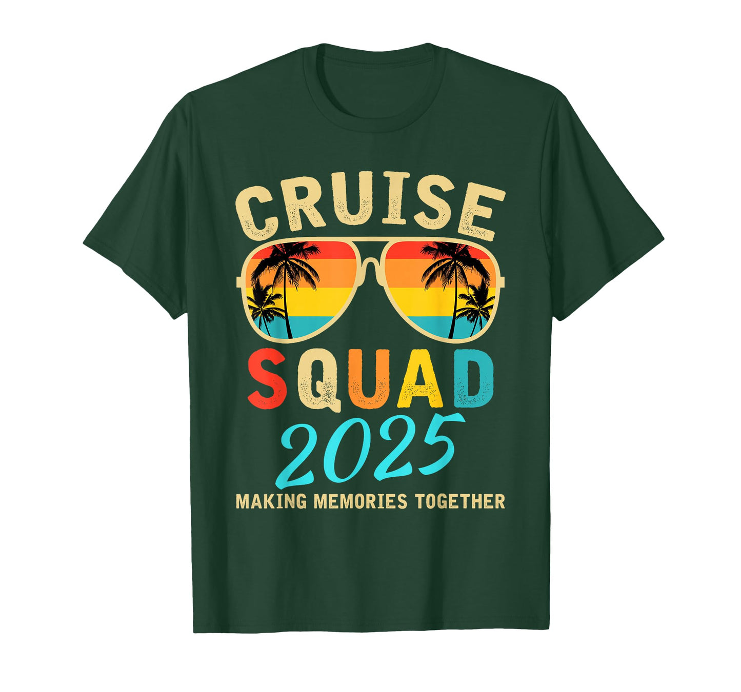 Cruise Squad 2025 Summer Vacation Matching Family Group T-Shirt