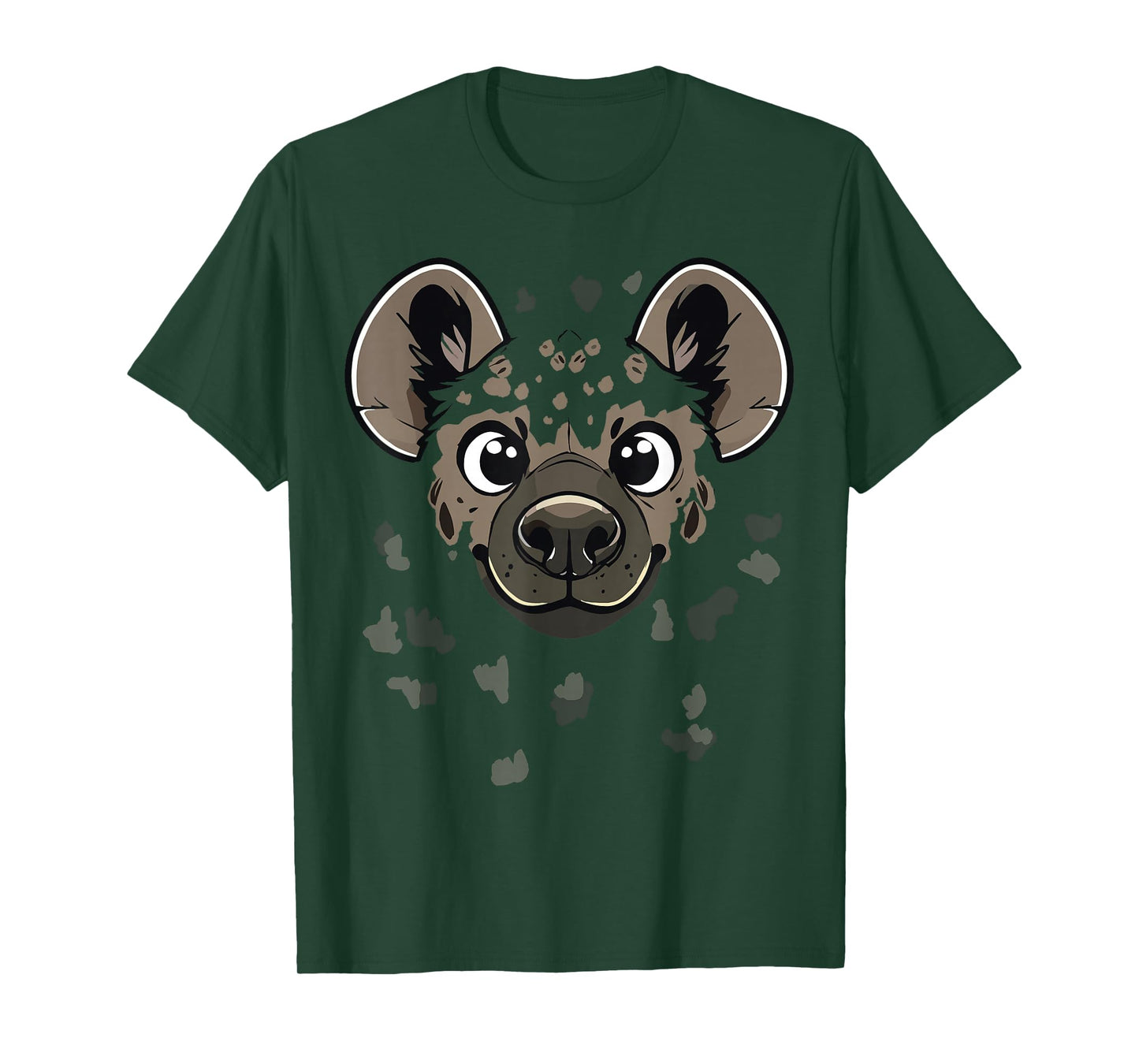Funny Hyena costume, funny Hyena face costume T-Shirt