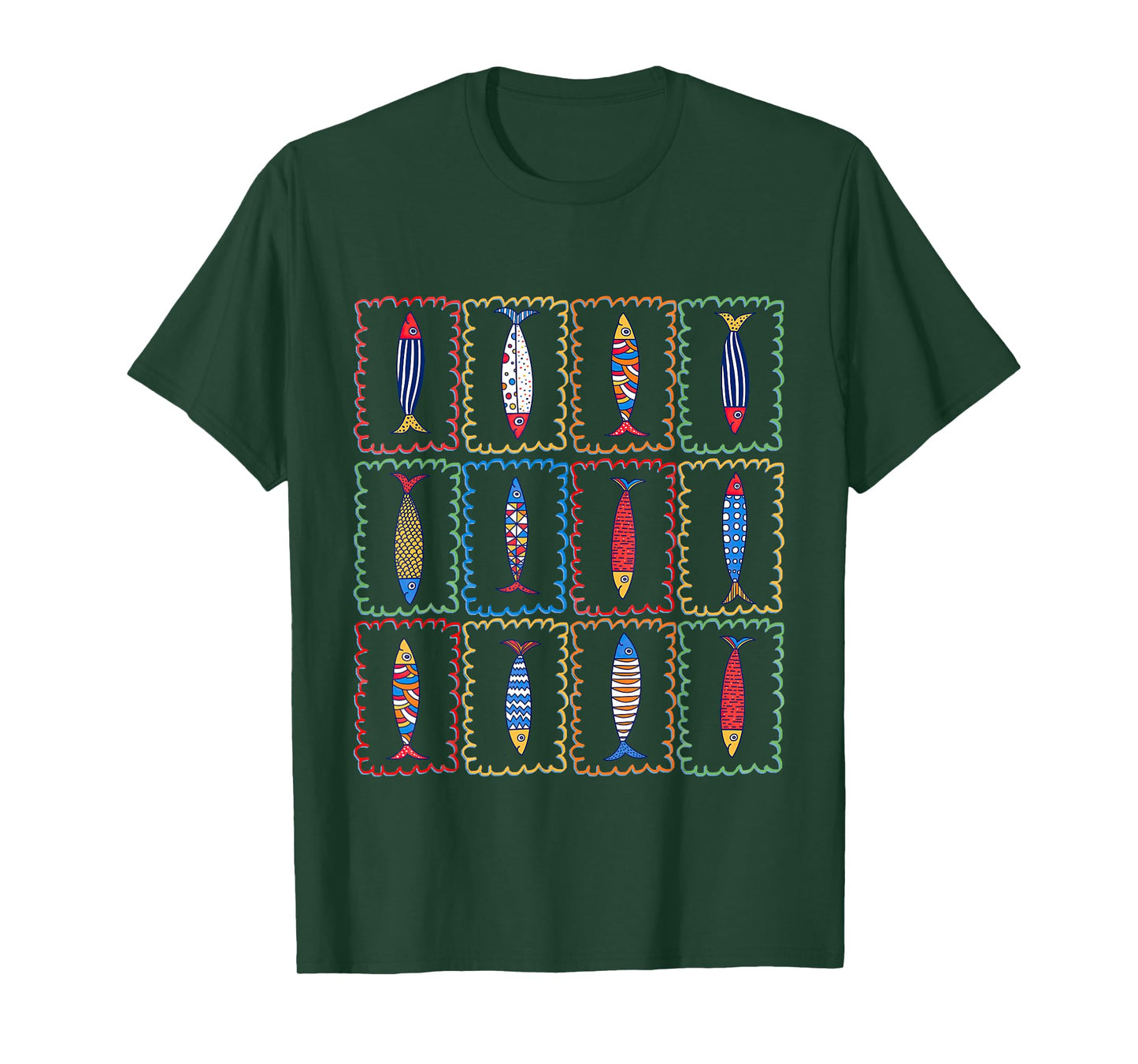 Sardines Tinned Fish Summer Coastal Fisherman Ocean Girls T-Shirt