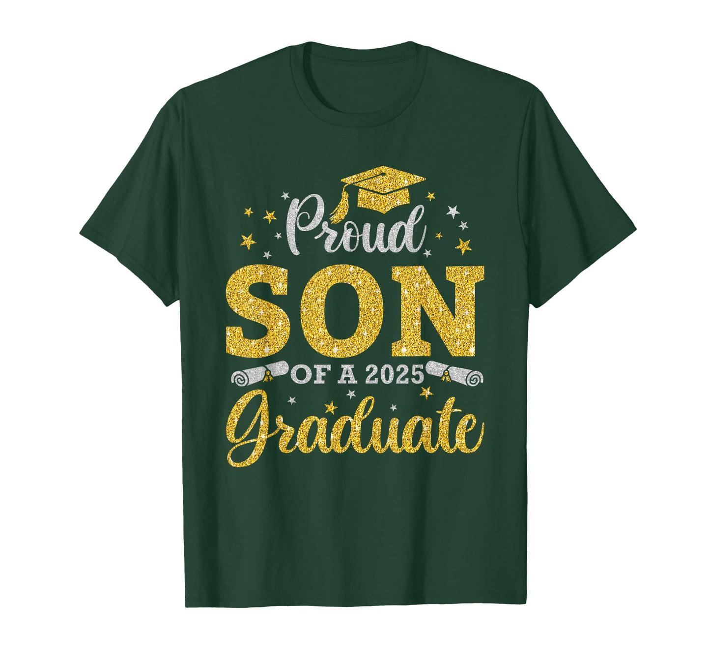 Son Senior 2025 Proud Son of a Class of 2025 Graduate 2025 T-Shirt