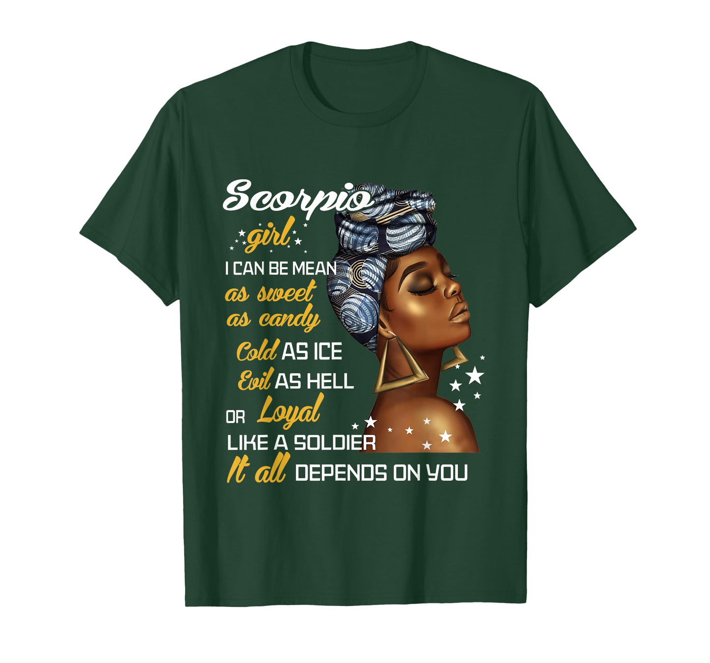 Birthday Gift Scorpio Girl October or November Women T-Shirt