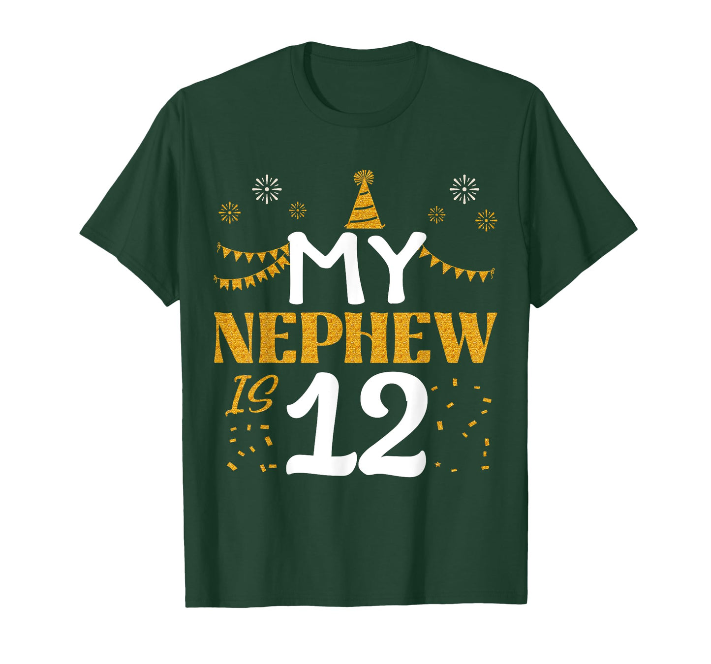 My Nephew Is 12 12th Birthday 2013 12 Years Old Nephew T-Shirt
