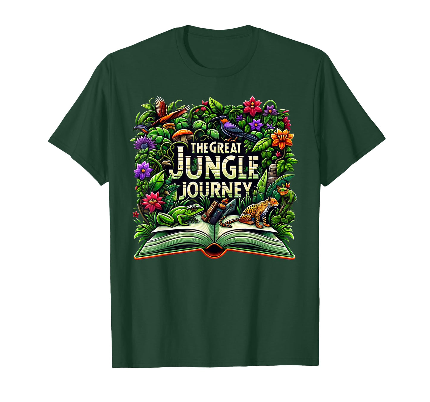 Jungle Journey VBS 2024 Vacation Bible School Summer Camp T-Shirt for Men Women Girls Kids