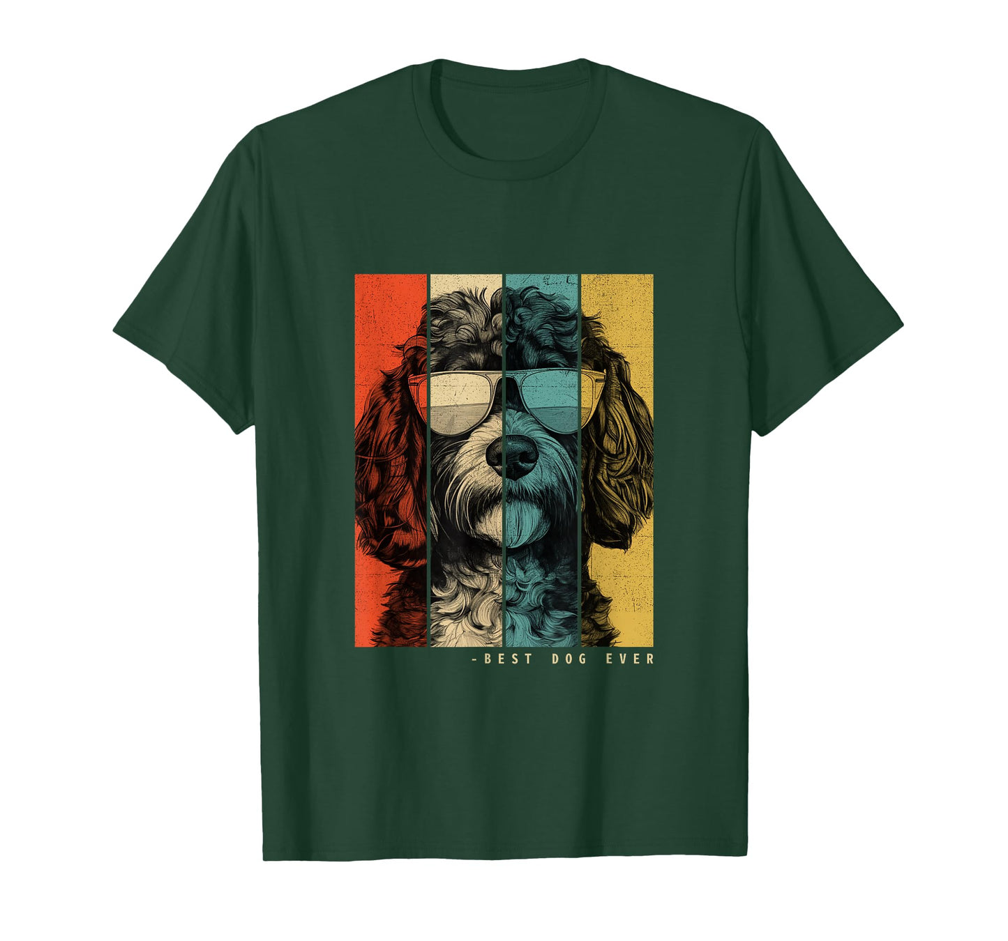 Vintage Cockapoo Dog Mom Dad Kids Men Women T-Shirt