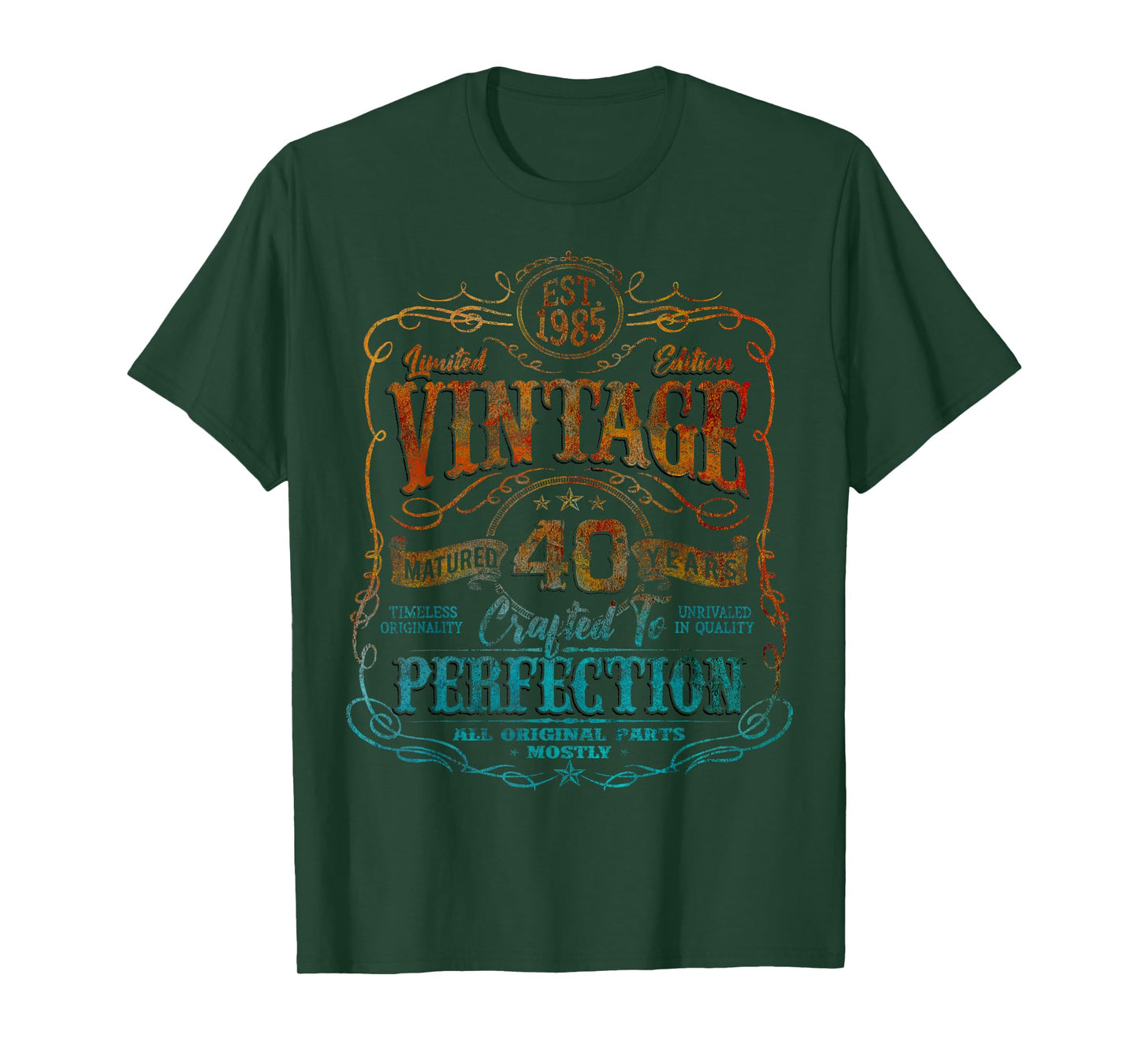 Vintage 1985 Limited Edition Shirt 40 year old 40th Birthday T-Shirt