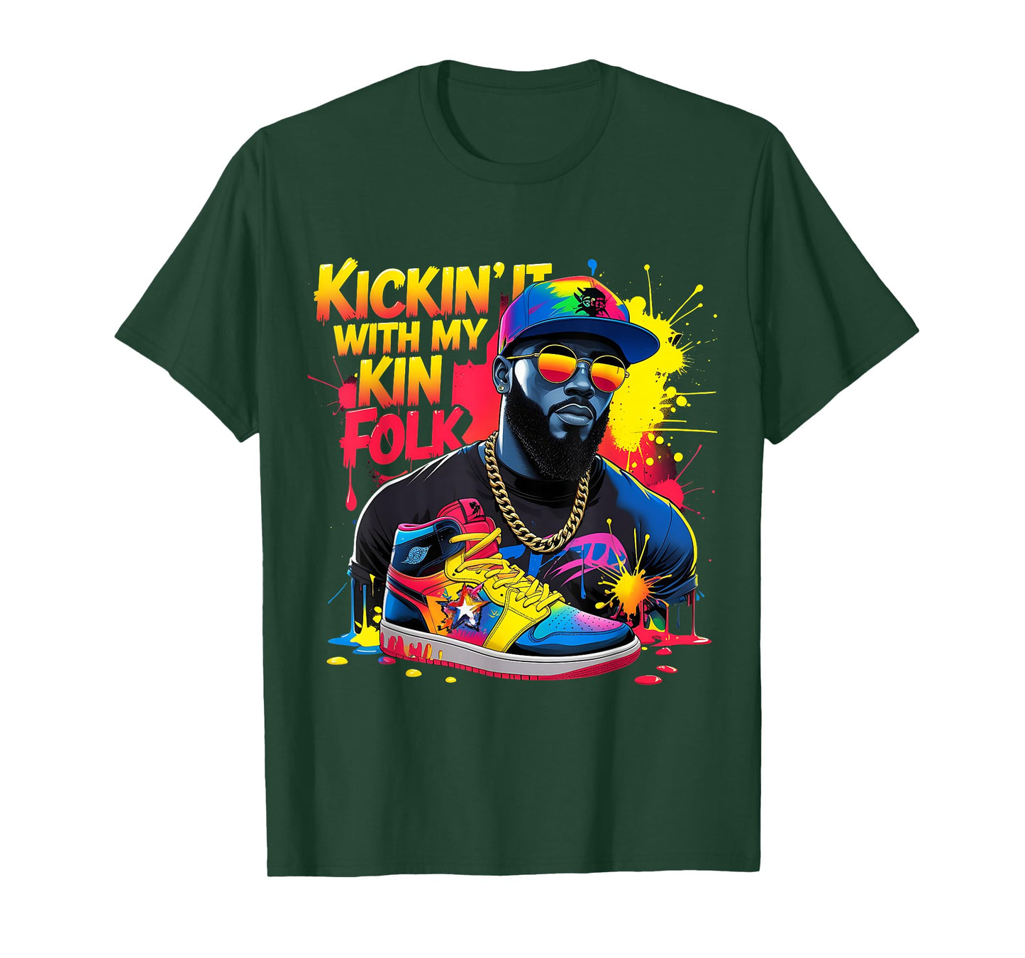 Kickin It with My Kinfolk Family Reunion Sneakers T-Shirt