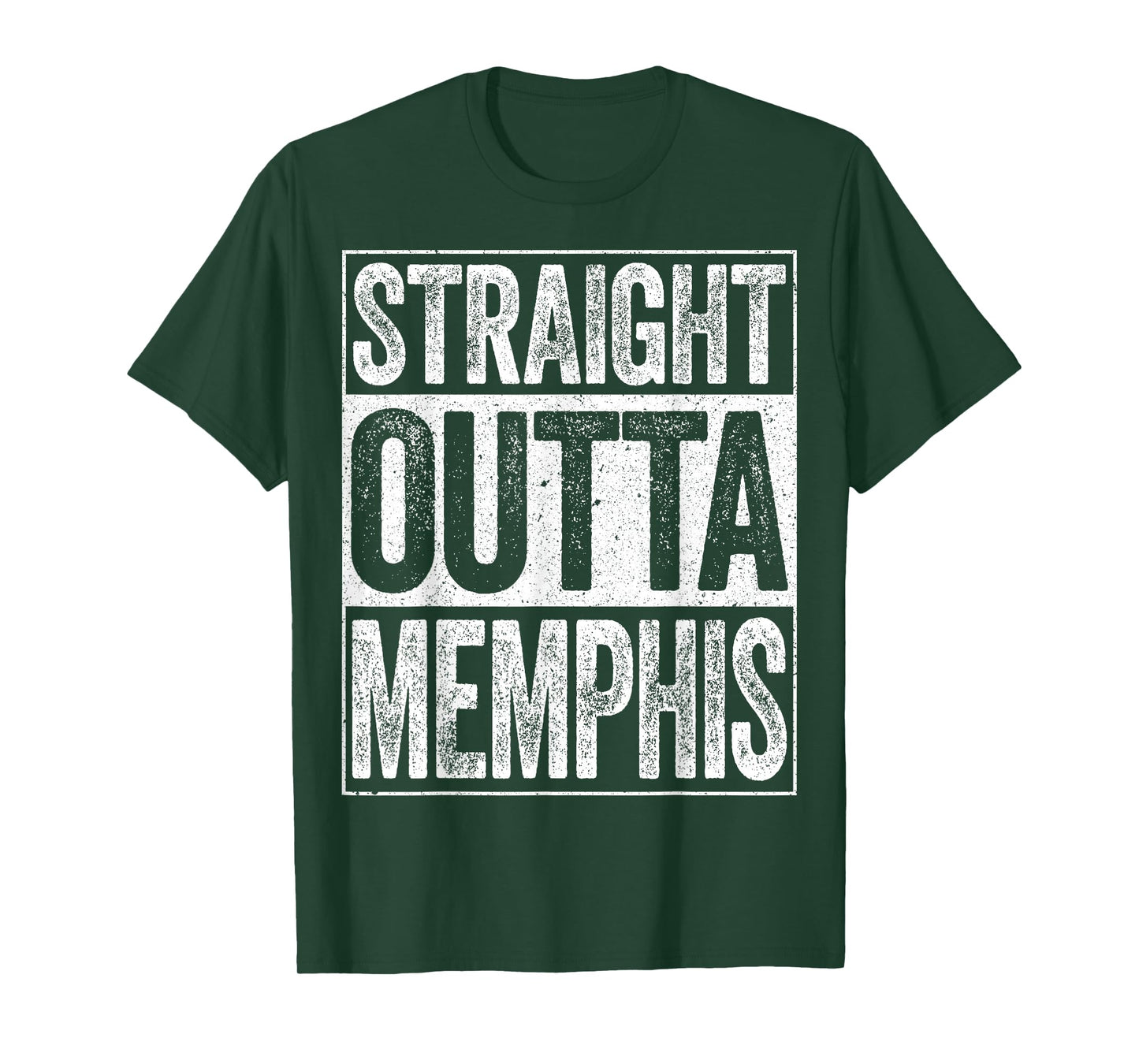 Straight Outta Memphis Shirt Men Women Kids Tennessee State T-Shirt