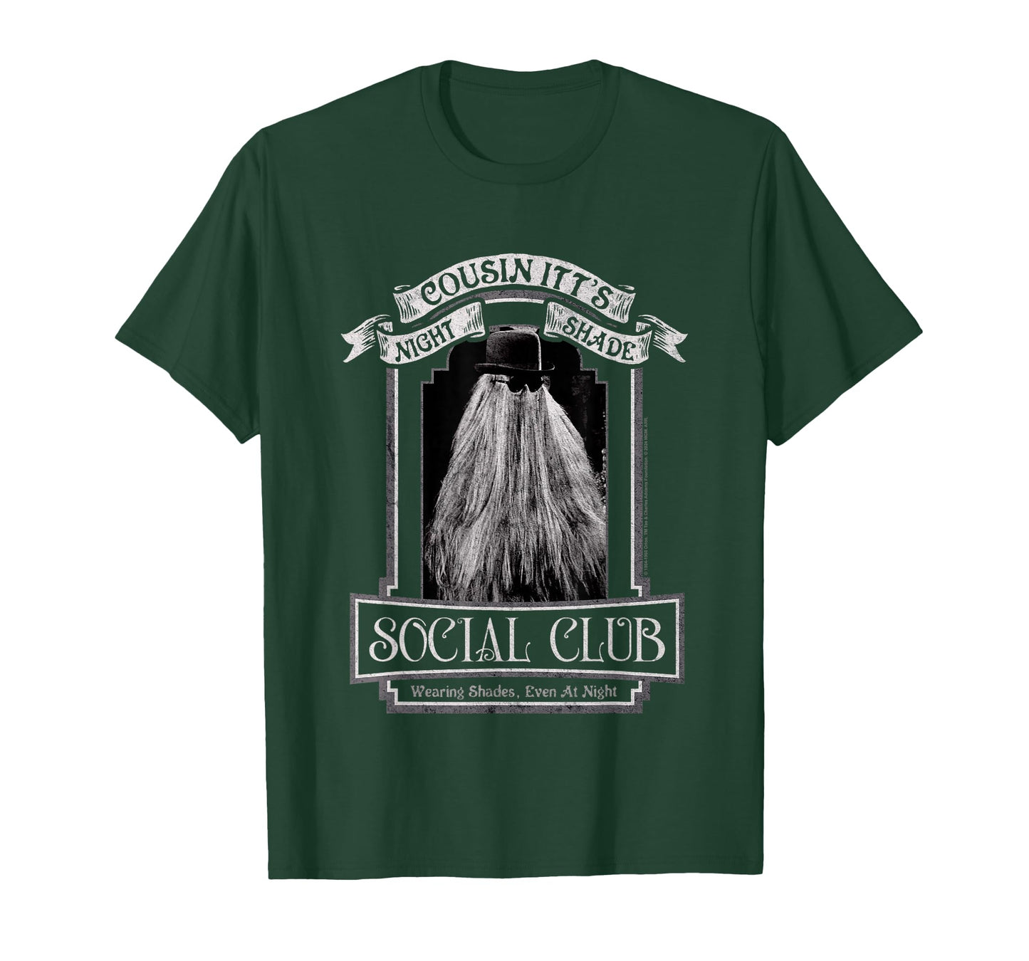 The Addams Family Cousin Itt's Night Shade Social Club T-Shirt