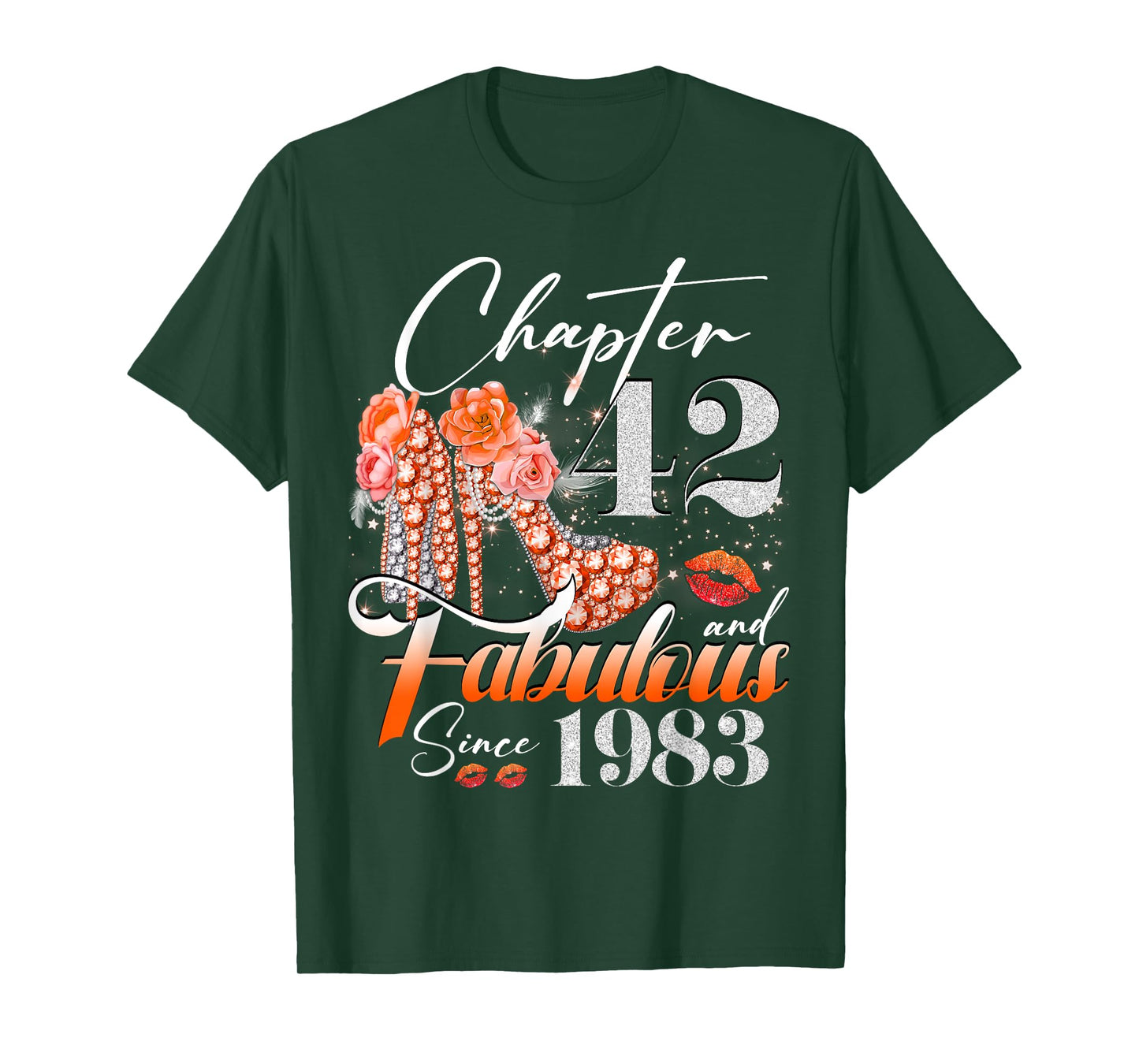 Womens Chapter 42 Fabulous Since 1983 42 years old Birthday T-Shirt