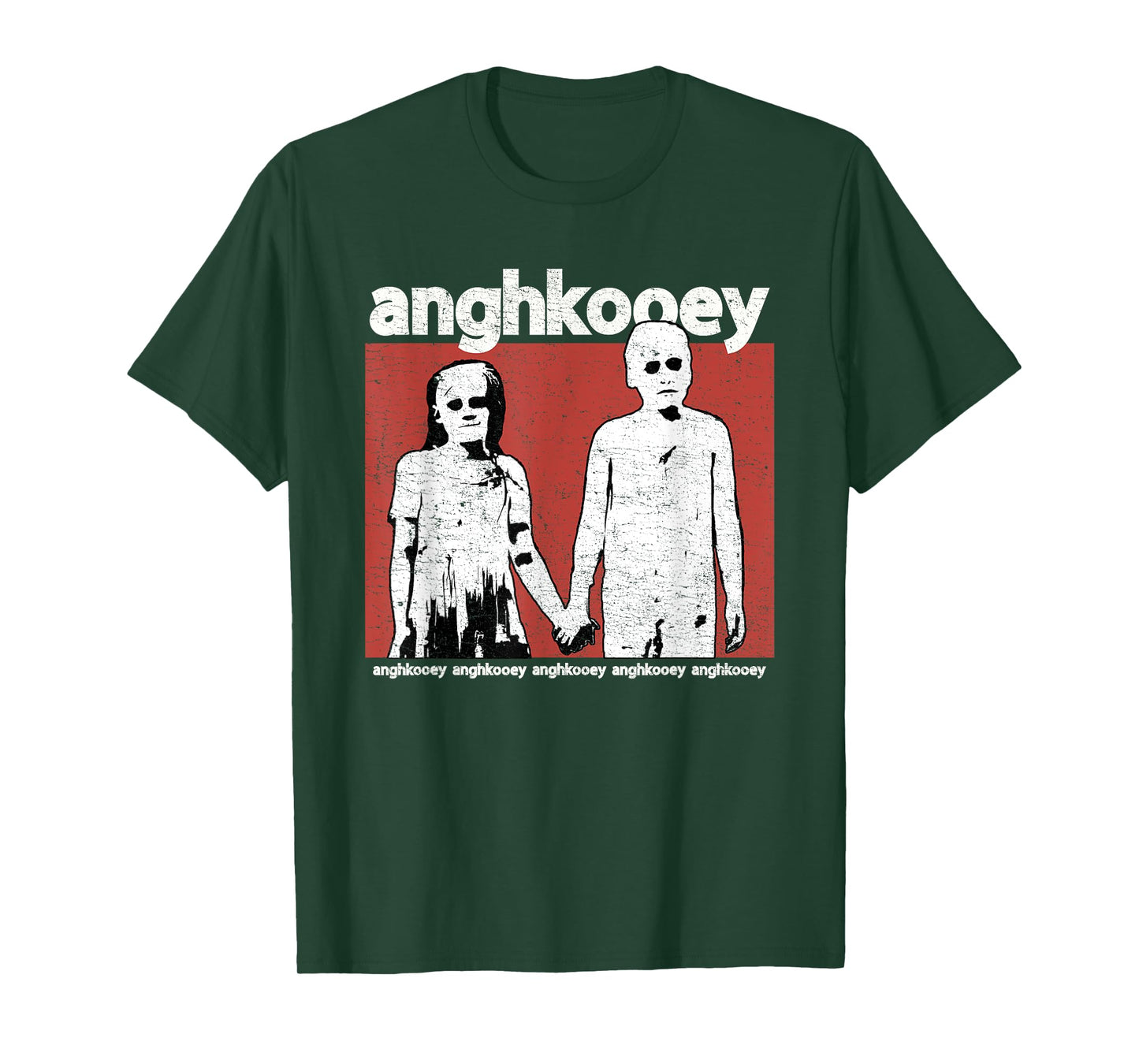 Horror TV Gifts Anghkooey Horror From TV Characters Unisex T-Shirt