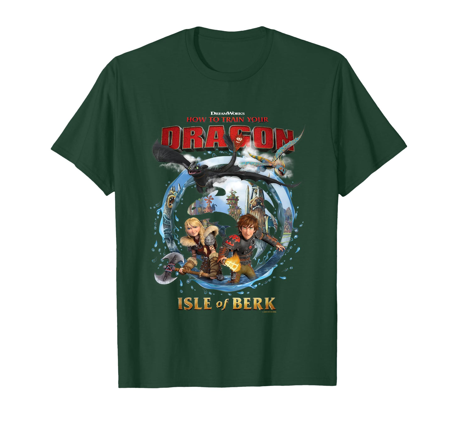Universal Epic Universe Isle of Berk Dragons Portal Opening T-Shirt