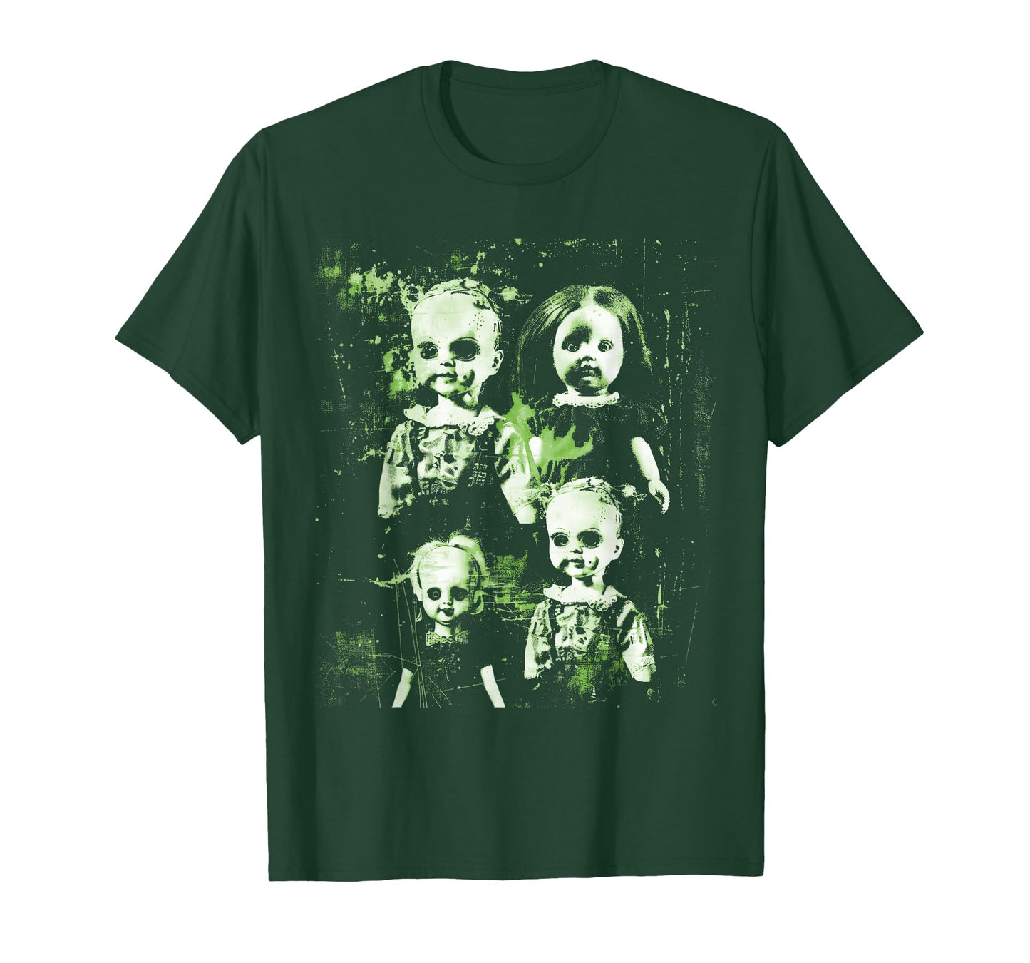 Horror Doll Creepy Cute Haunted Toy Pastel Goth Alt Scary T-Shirt