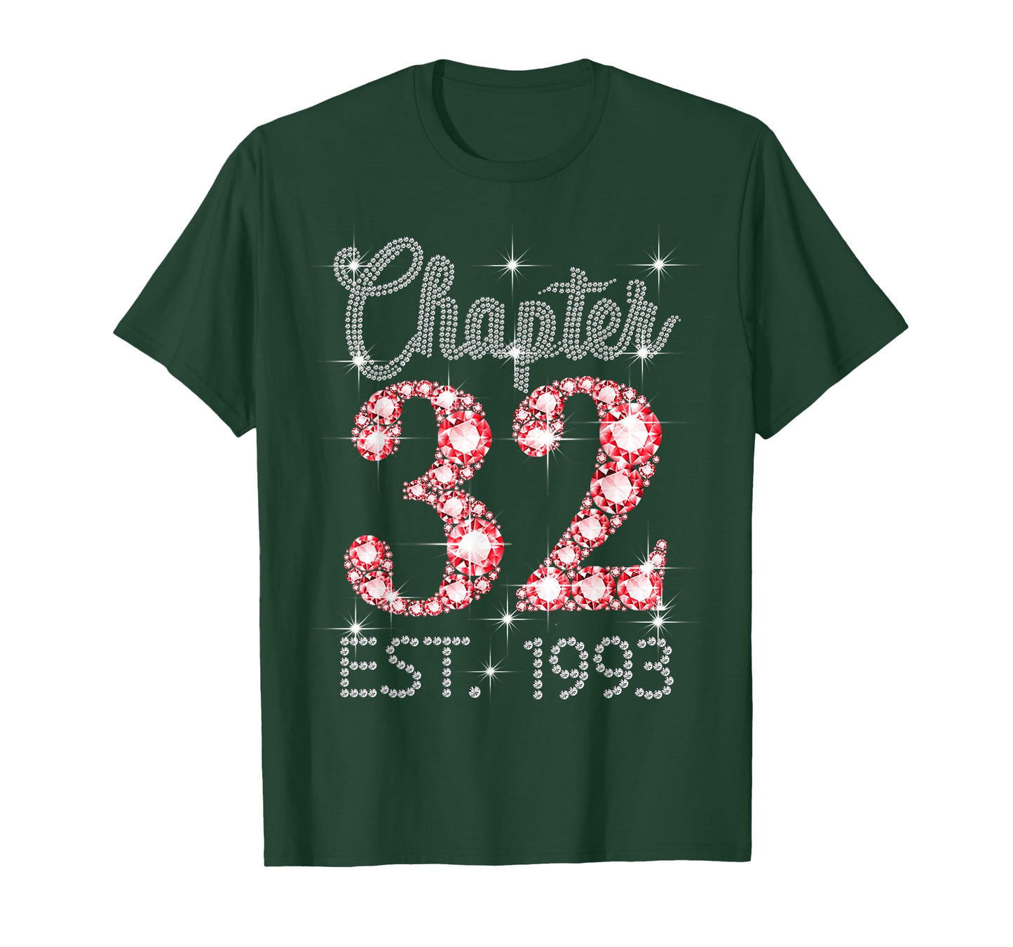Chapter 32 EST 1993 Happy 32nd Birthday Girl Men Women T-Shirt