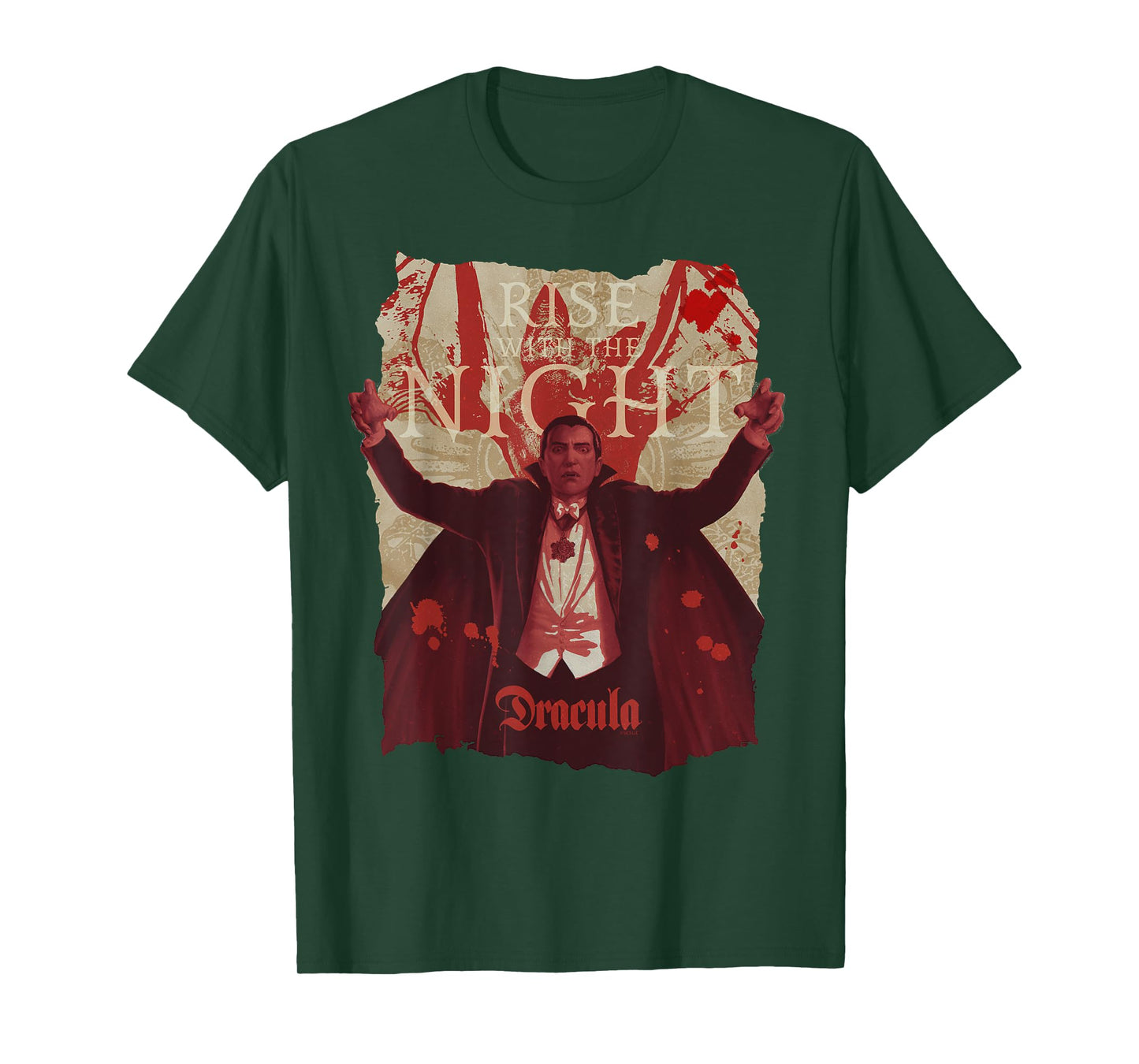 Universal Monsters Dracula Rise With The Night T-Shirt