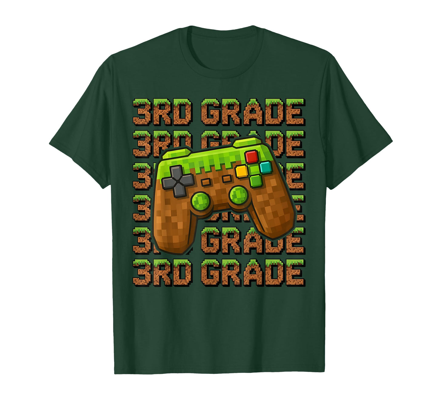 First Day of 3rd Grade Level Begins Back to School Girl Boy T-Shirt