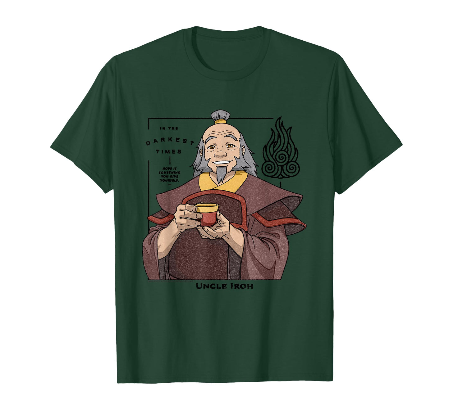 Avatar The Last Airbender Uncle Iroh Firebending Master T-Shirt