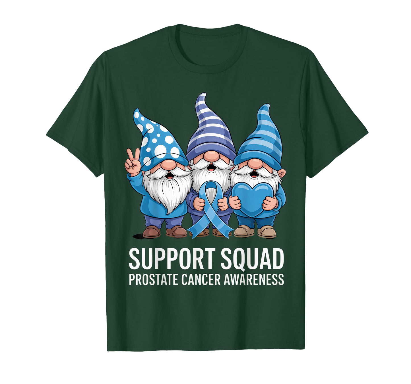 Support Squad Prostate Cancer Awareness Awareness Team T-Shirt