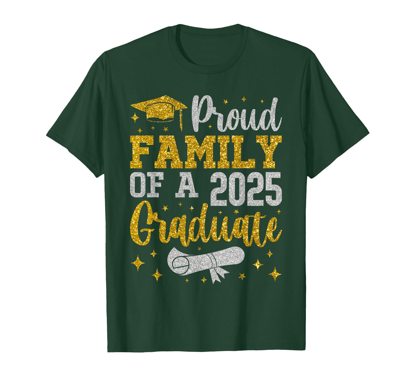 Proud Family of A 2025 Graduate Senior 2025 Graduation T-Shirt