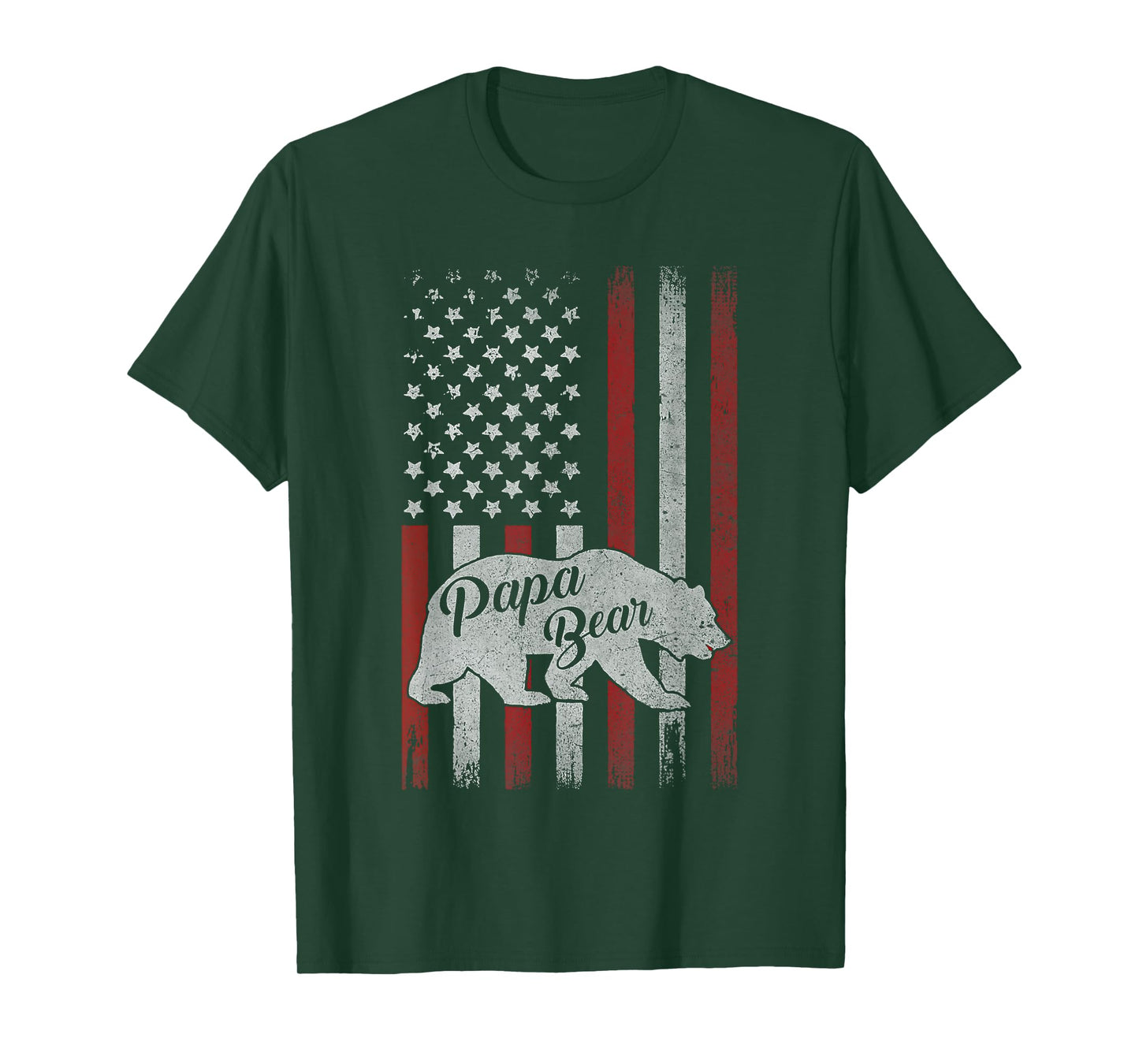 Papa Bear Best Dad TShirt Fathers Day Father Pop Gifts T-Shirt