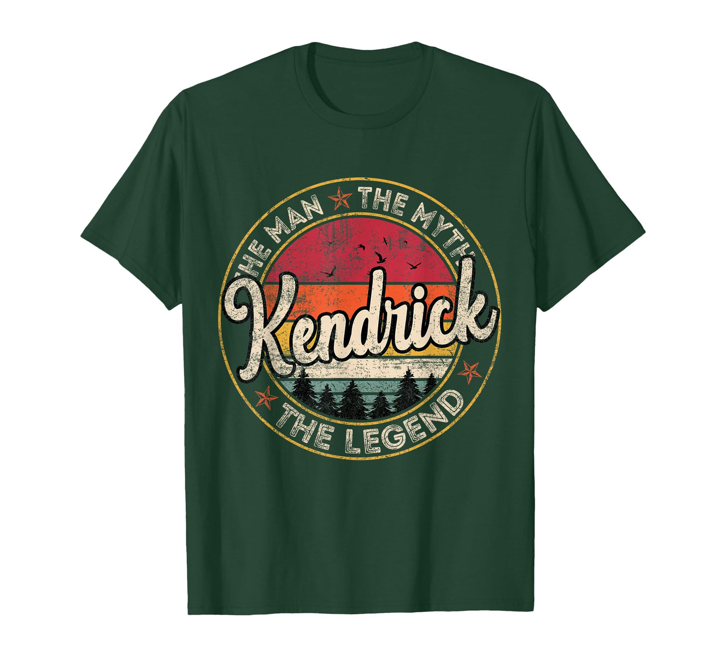 Kendrick The Man The Myth The Legend Personalized Name T-Shirt