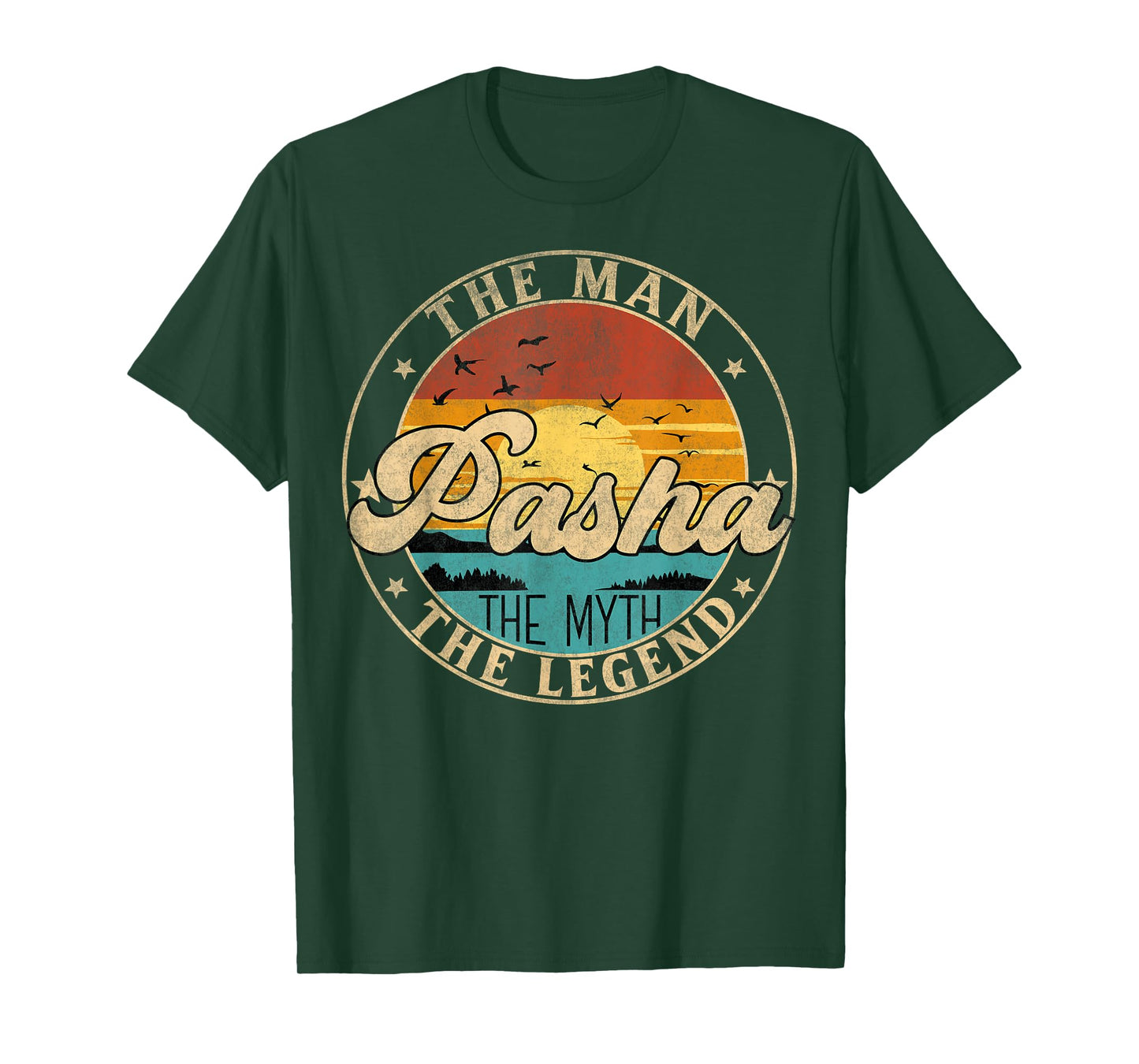 PASHA The Man The Myth The Legend First Name T-Shirt