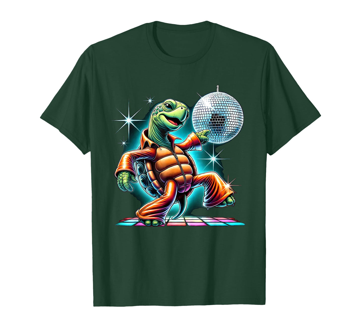 Aesthetic Turtle Disco T-Shirt