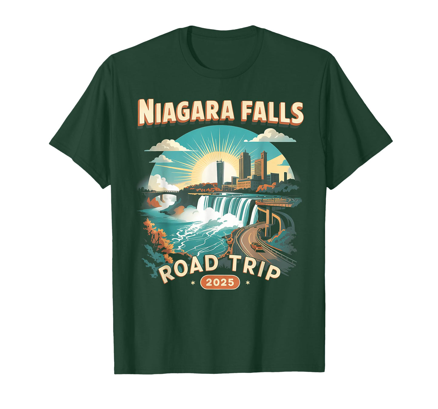 Niagara Falls Road Trip Family Vacation Trip Men Woman T-Shirt