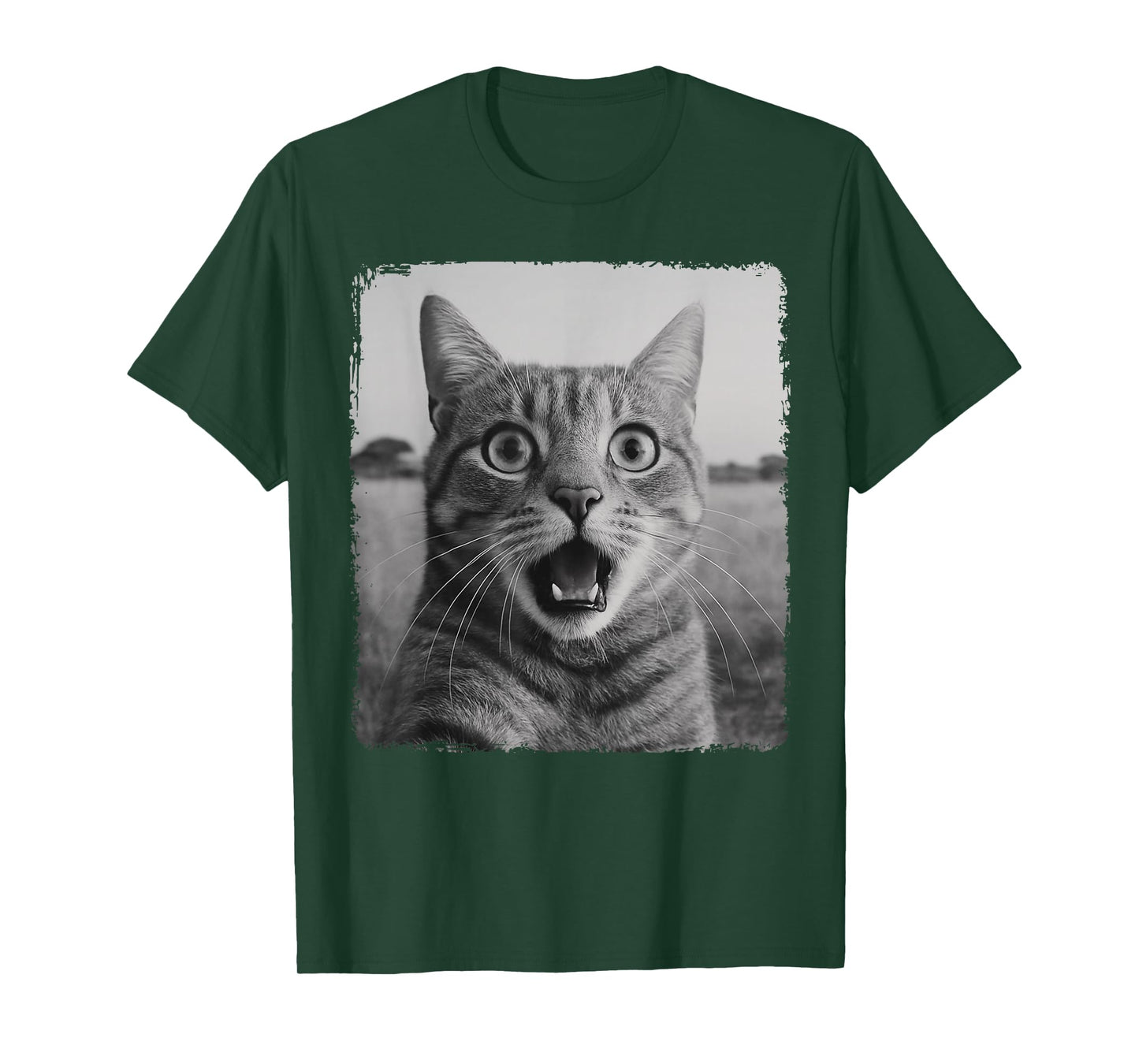 Funny Cat Selfie Meme Graphic for Men Women Kids T-Shirt