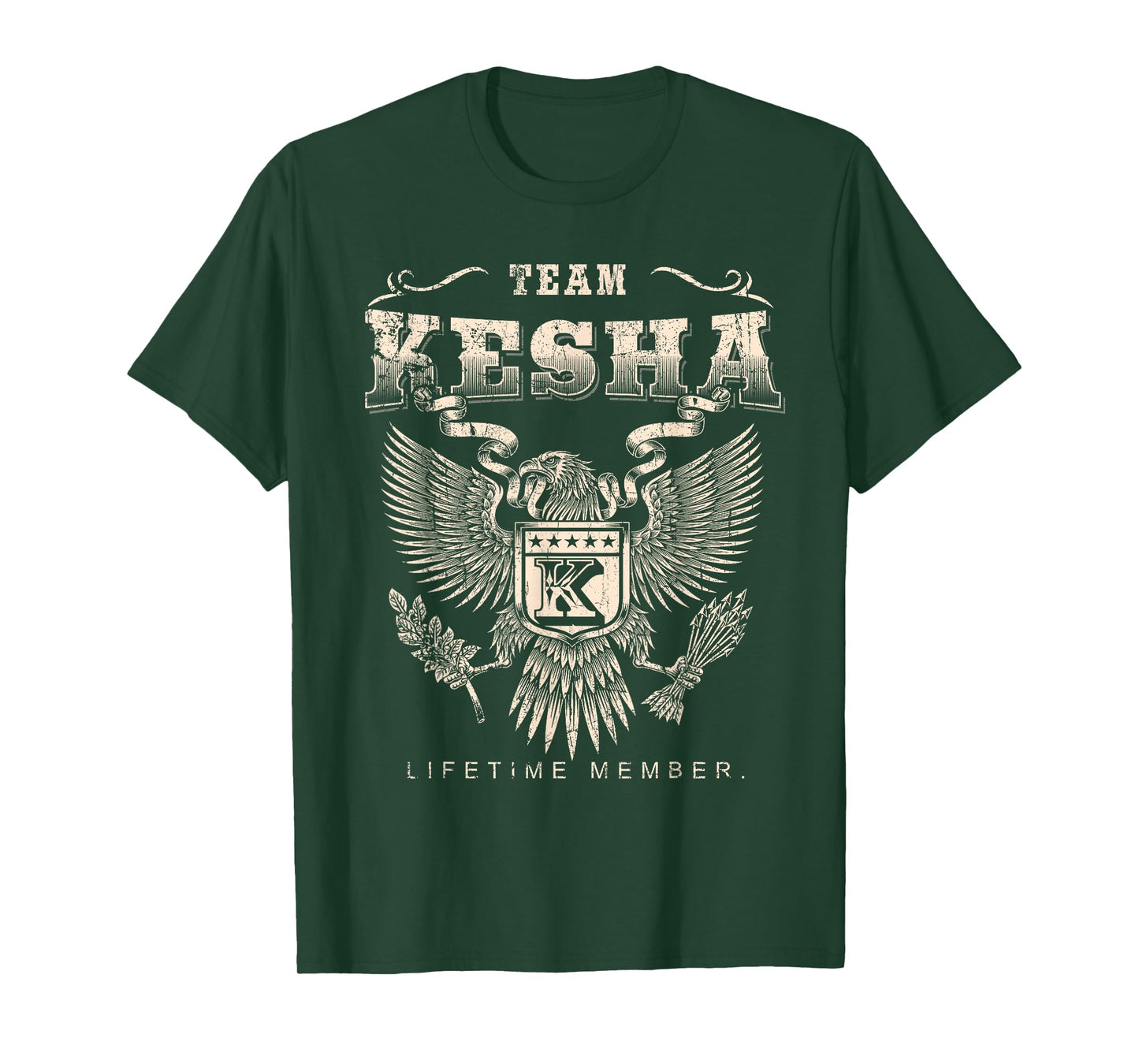 Team Kesha Lifetime Member - Kesha Name T-Shirt