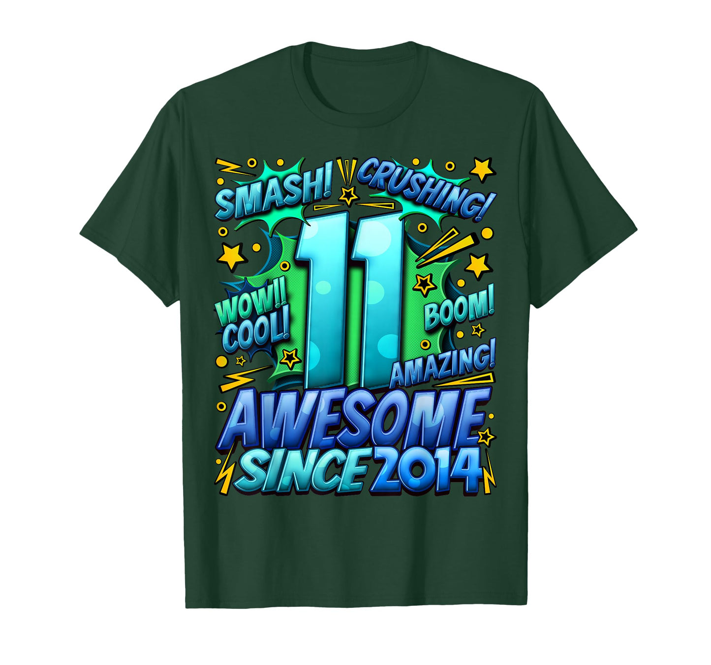 11 Year Old Gifts For Boys 11th Birthday Boy 11 Year Old Boy T-Shirt