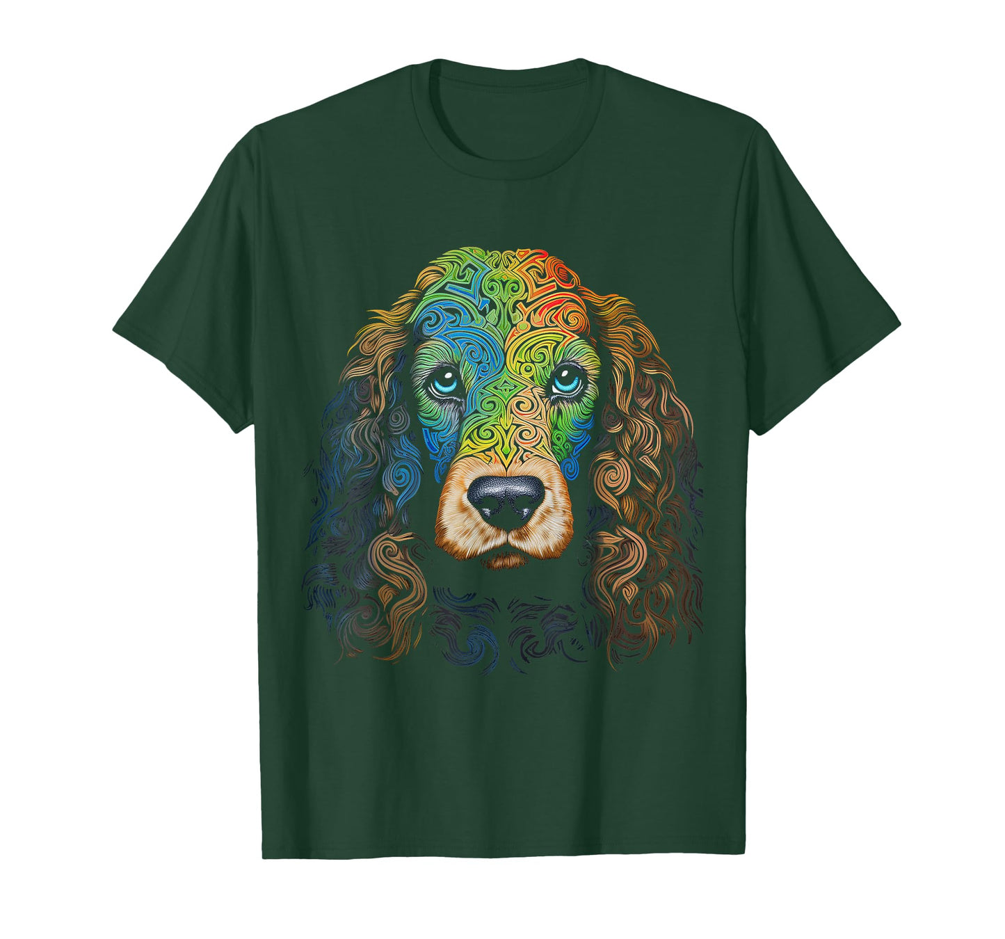 Cocker Spaniel Graphic Pet Art Dog Cocker Spaniel Men Women Kids T-Shirt