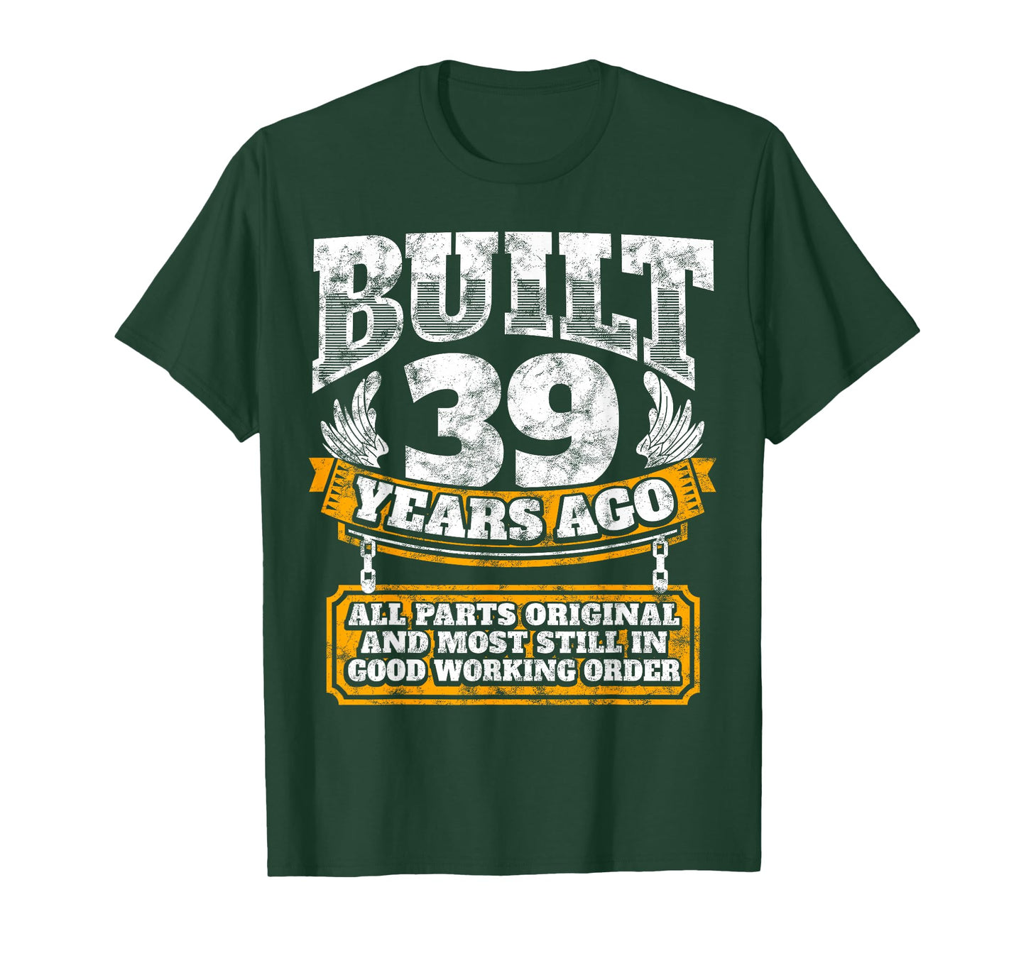 Funny 39th Birthday Shirt B-Day Gift Saying Age 39 Year Joke T-Shirt