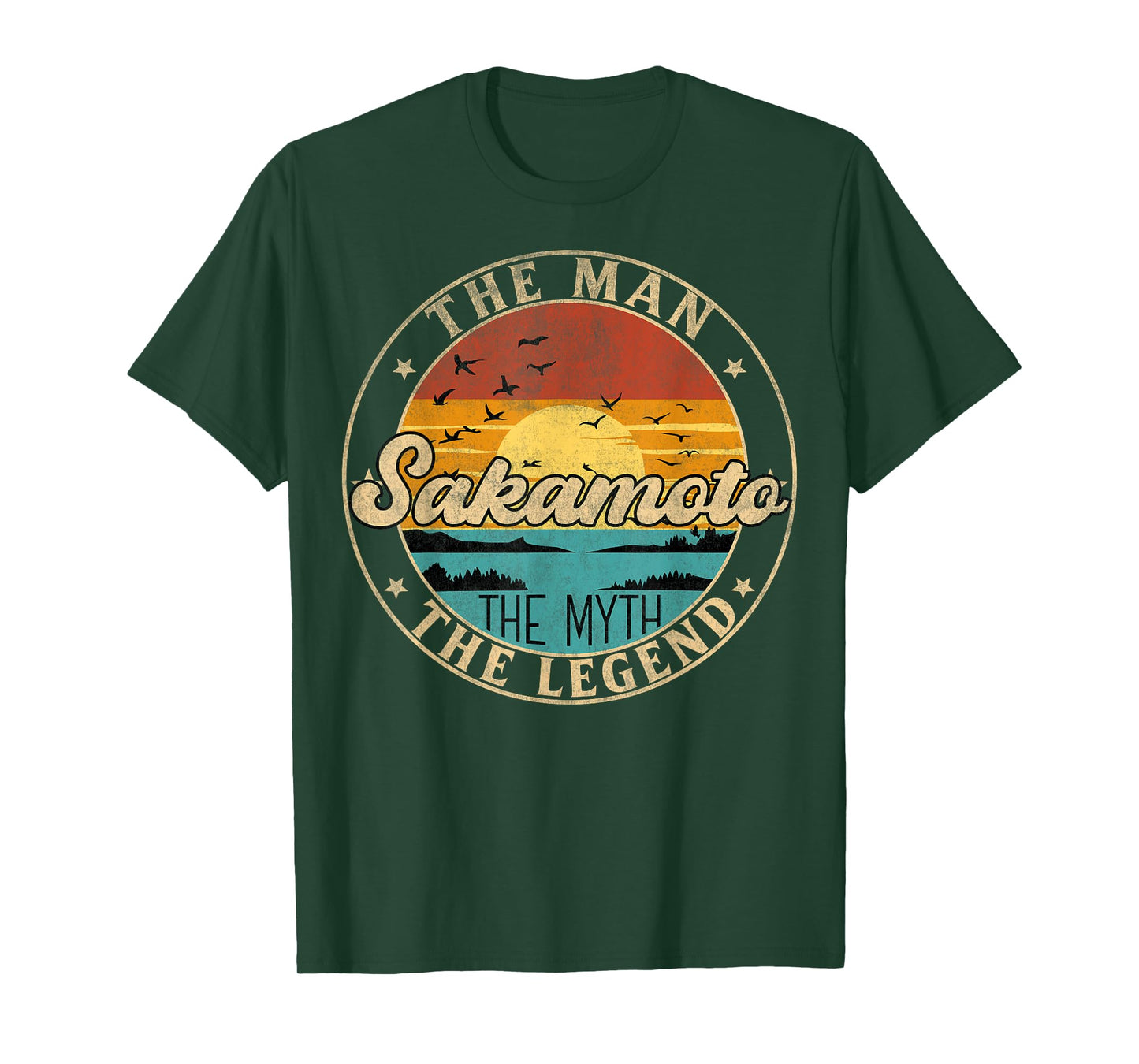 SAKAMOTO The Man The Myth The Legend First Name T-Shirt