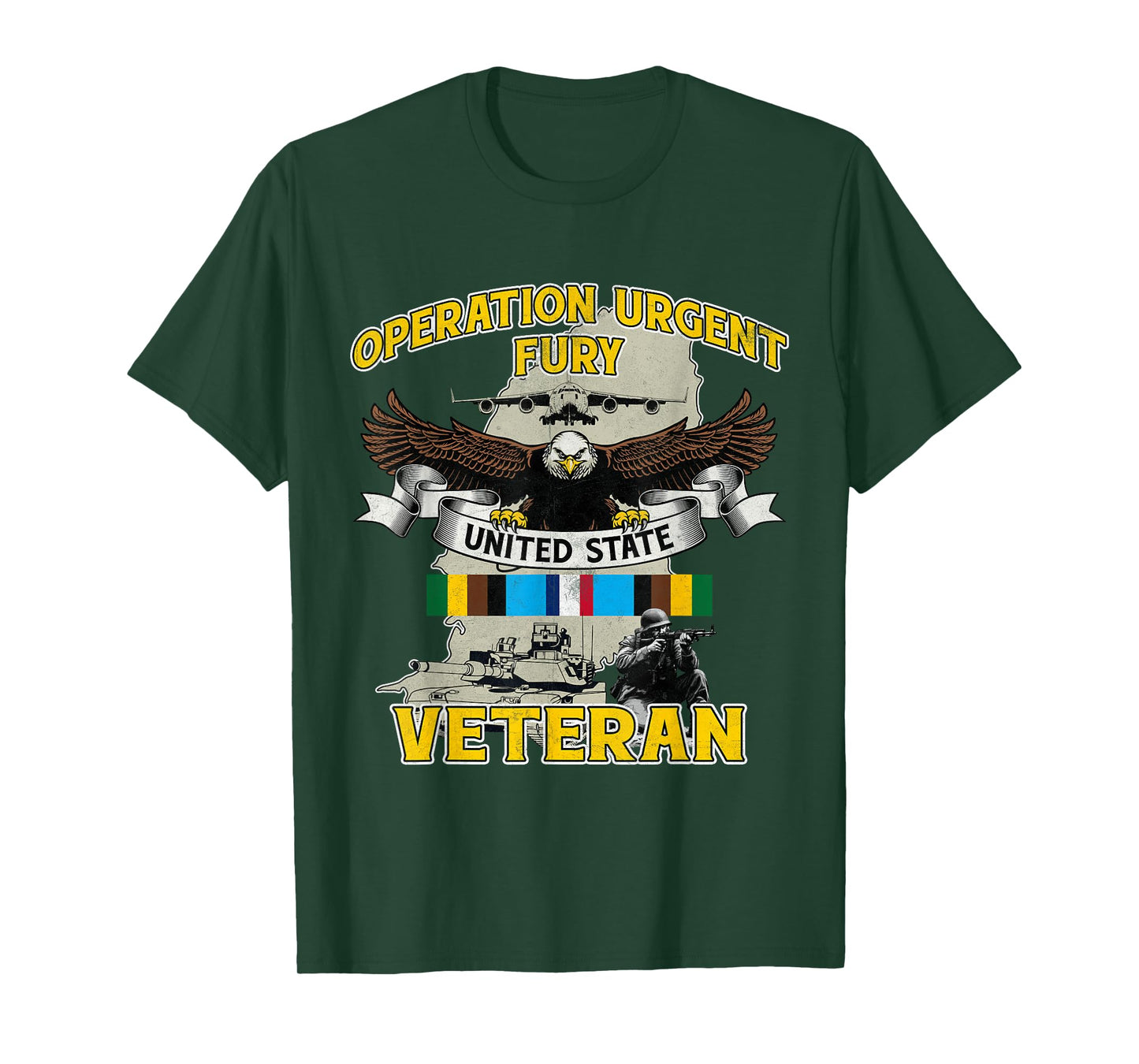 Operation Urgent Fury Grenada OUF Veteran Vintage Gifts T-Shirt