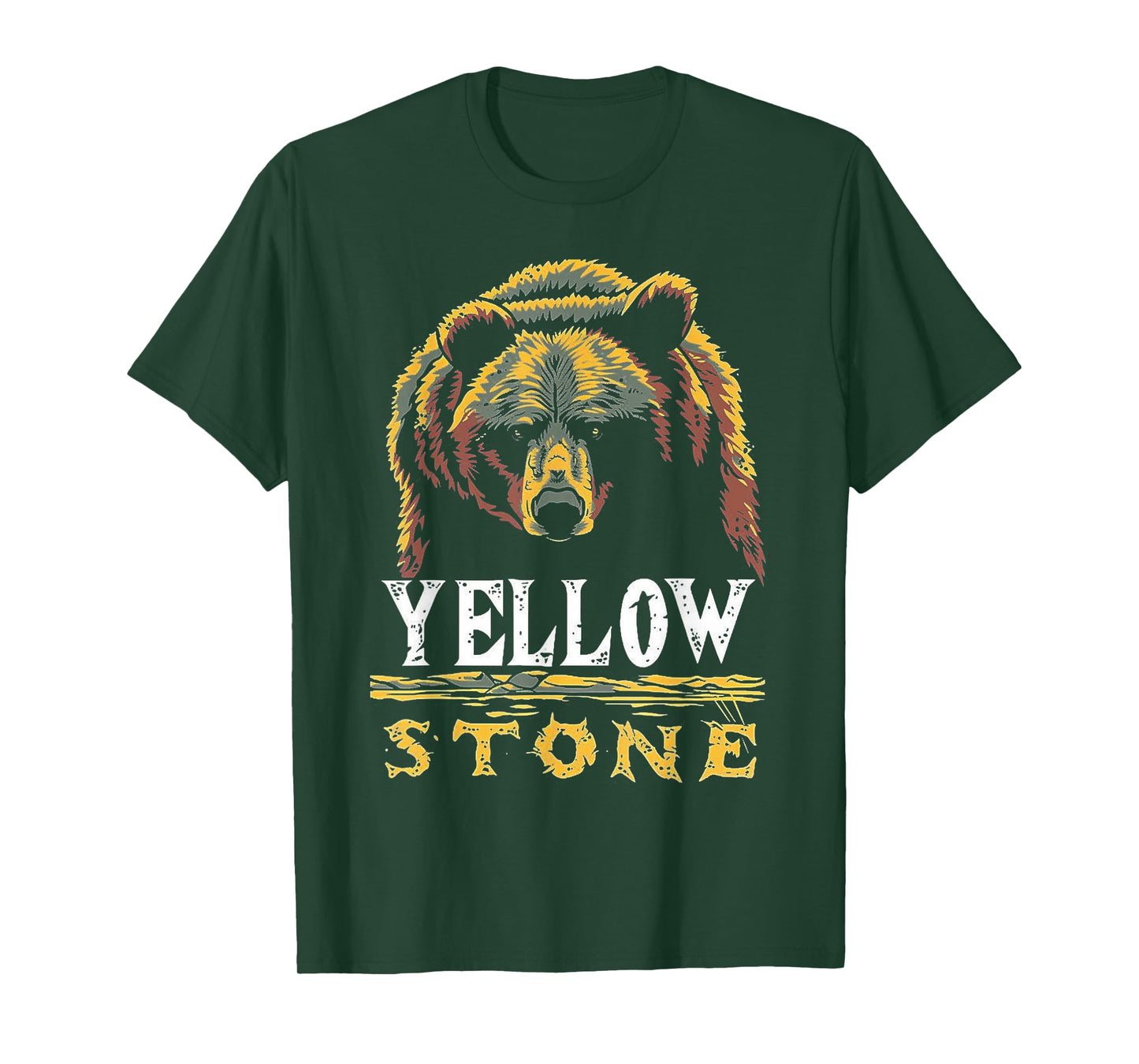 Yellowstone - US National Park Vintage Men Women Kids Retro T-Shirt