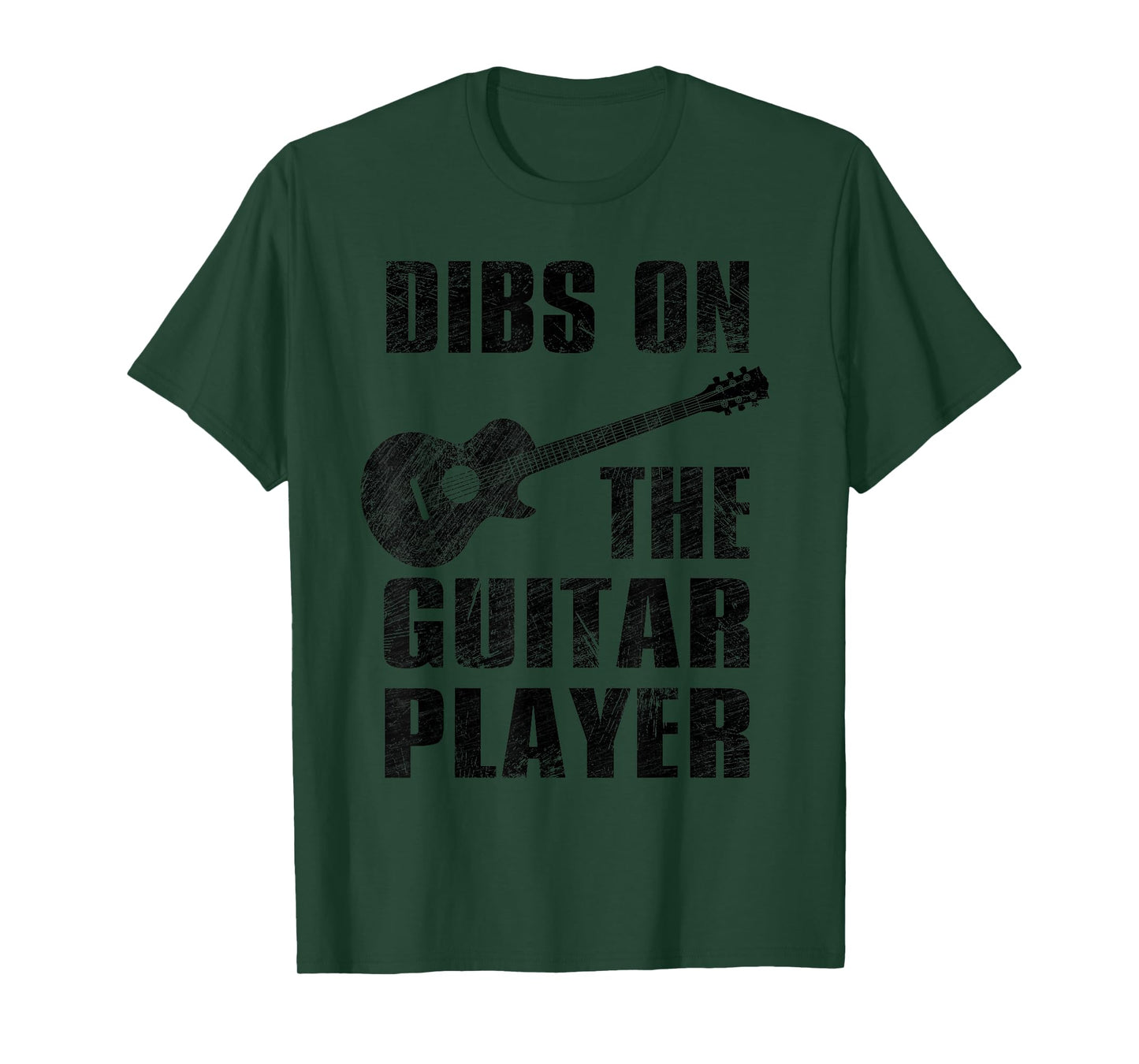 Dibs On The Guitar Player Funny Guitarist Lover For Women T-Shirt