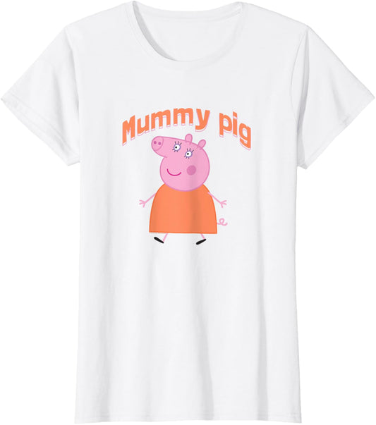 Peppa Pig Mother's Day Mummy Pig Portrait T-Shirt