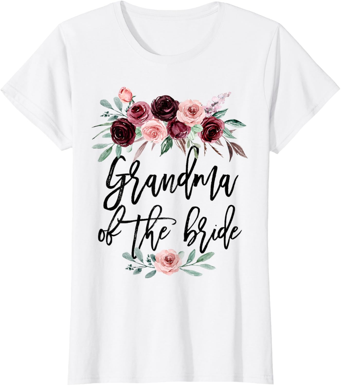 Grandma of the Bride Wedding Shower Bridal Team Grandmother T-Shirt