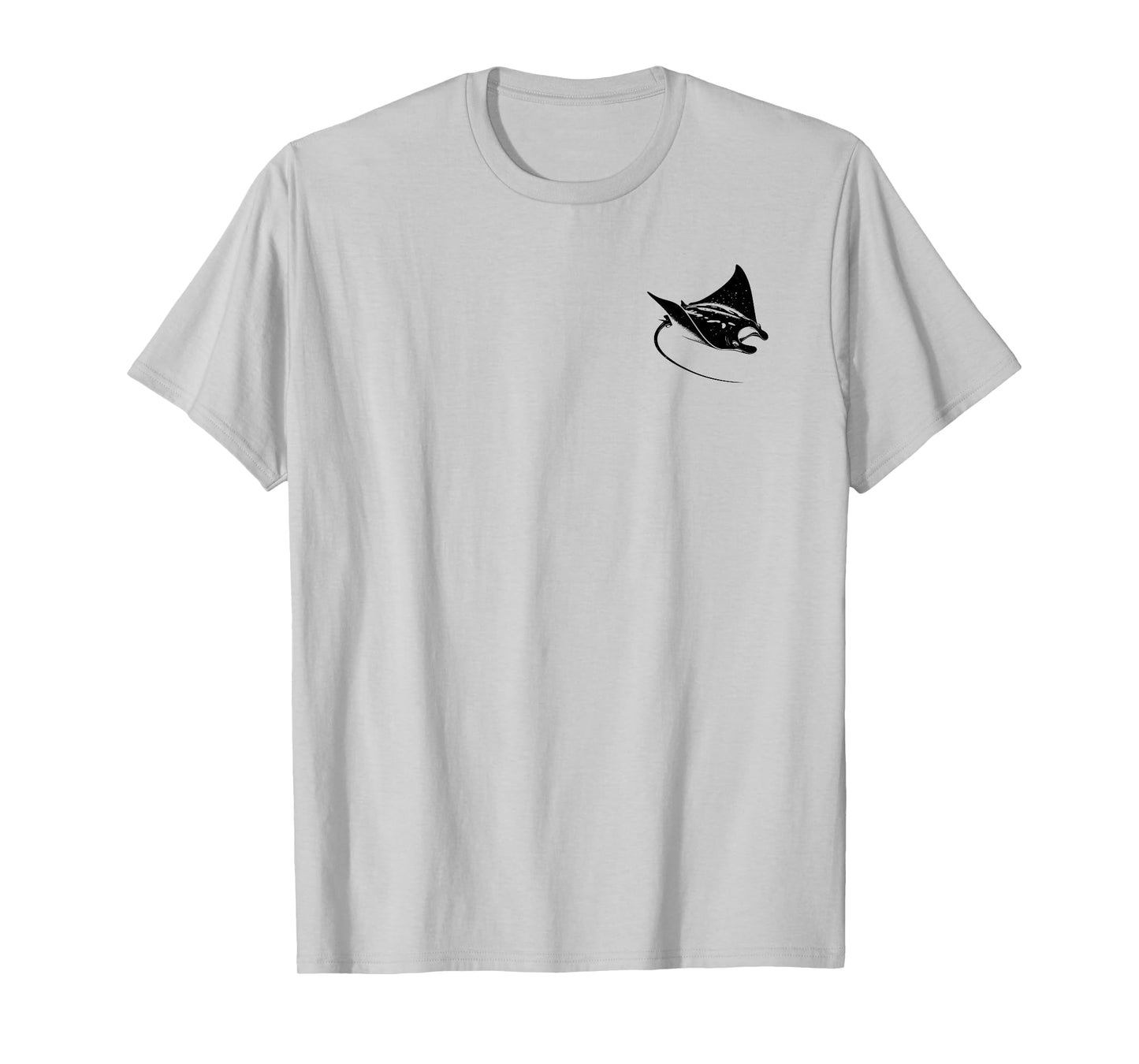 Manta ray Dad Mom Lover - Monochromatic Manta Ray T-Shirt