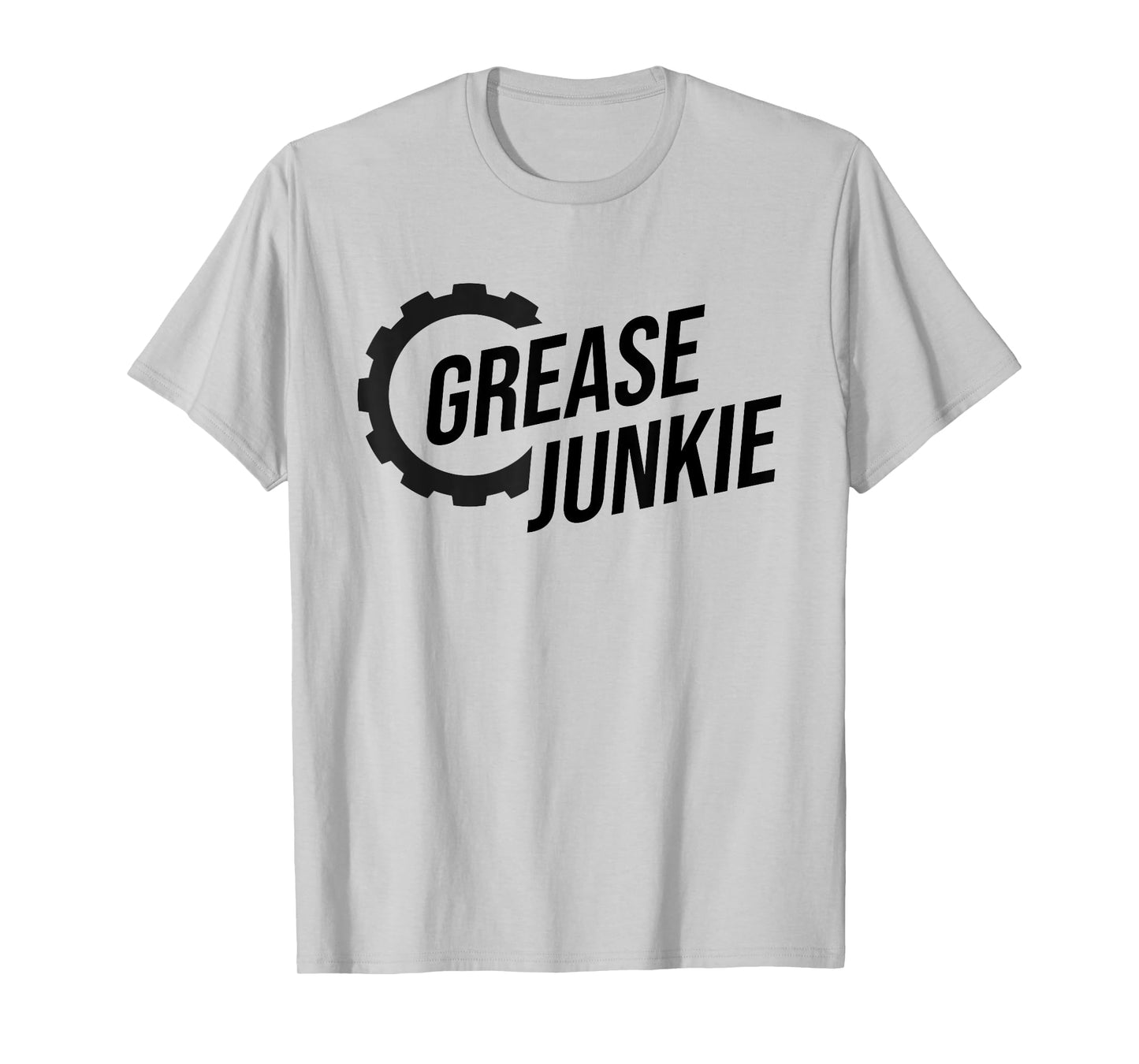 GREASE JUNKIE MONKEY MECHANIC TECH GARAGE REPAIR ENGINES T-Shirt