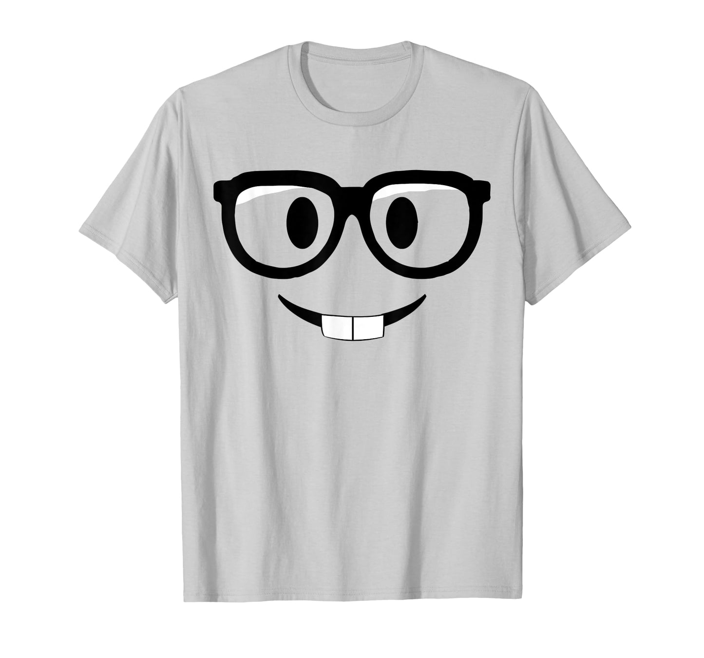 Nerd Emoticon With Glasses T-Shirt