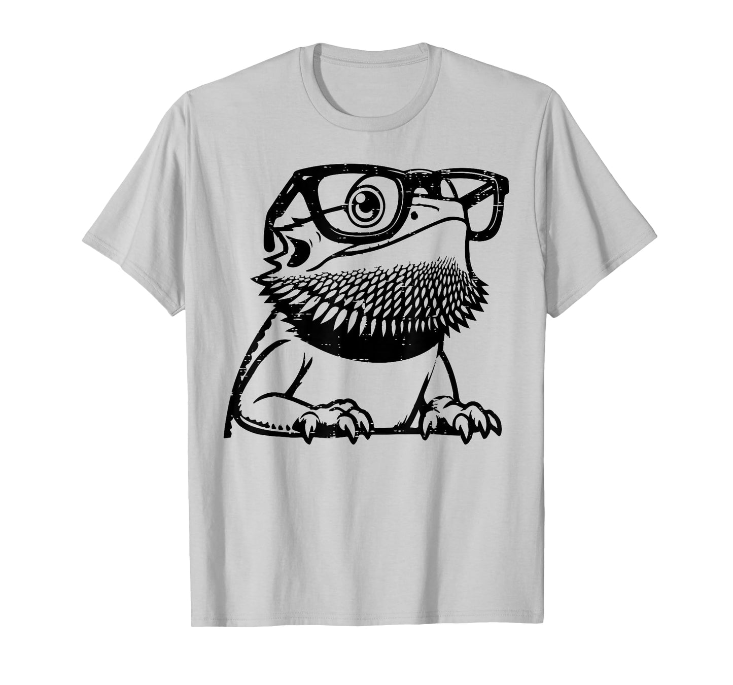 Bearded Dragon Eyeglasses Cute Beardie Nerd Men Women Kids T-Shirt