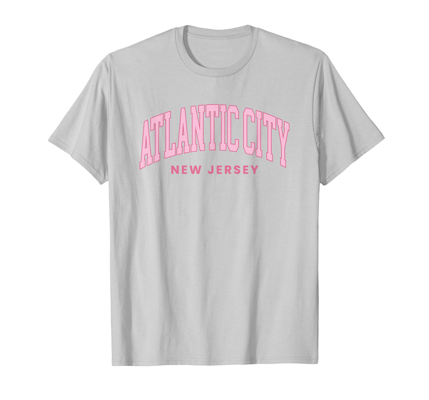 Atlantic City New Jersey Retro Preppy Throwback Womens Girls T-Shirt